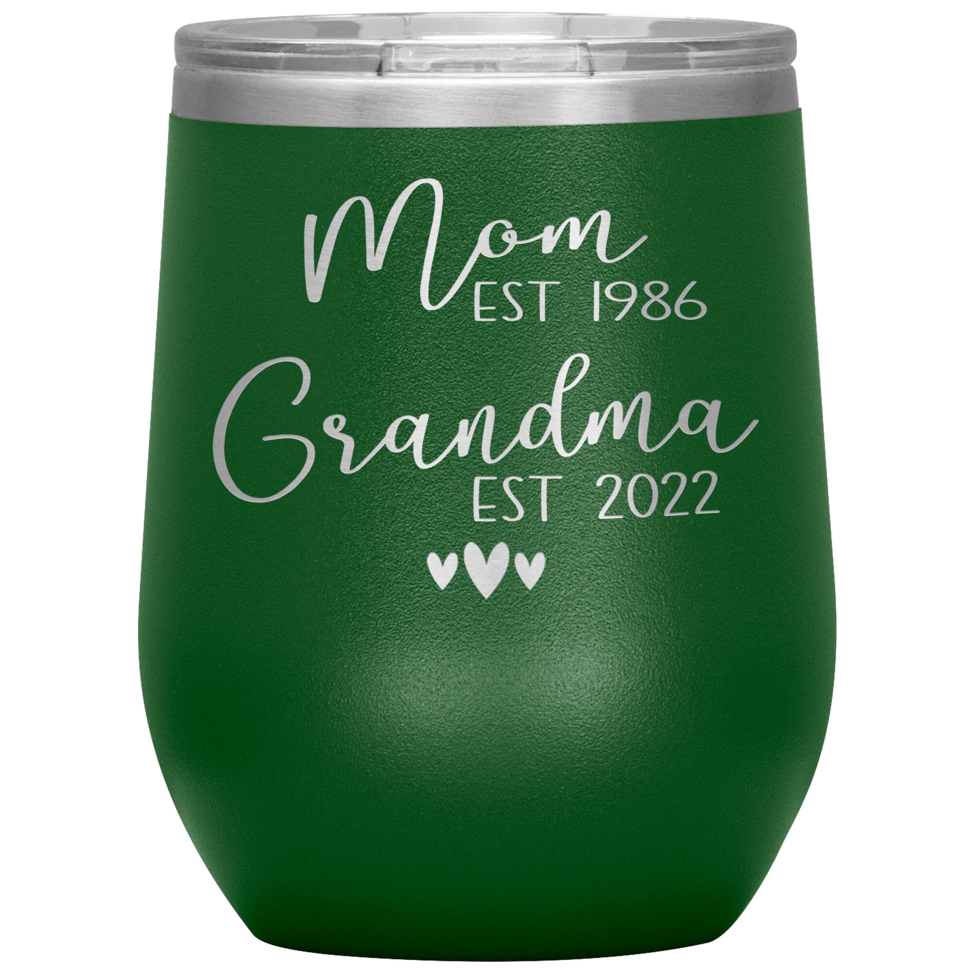 Mom to Grandma Est 2022 Tumbler