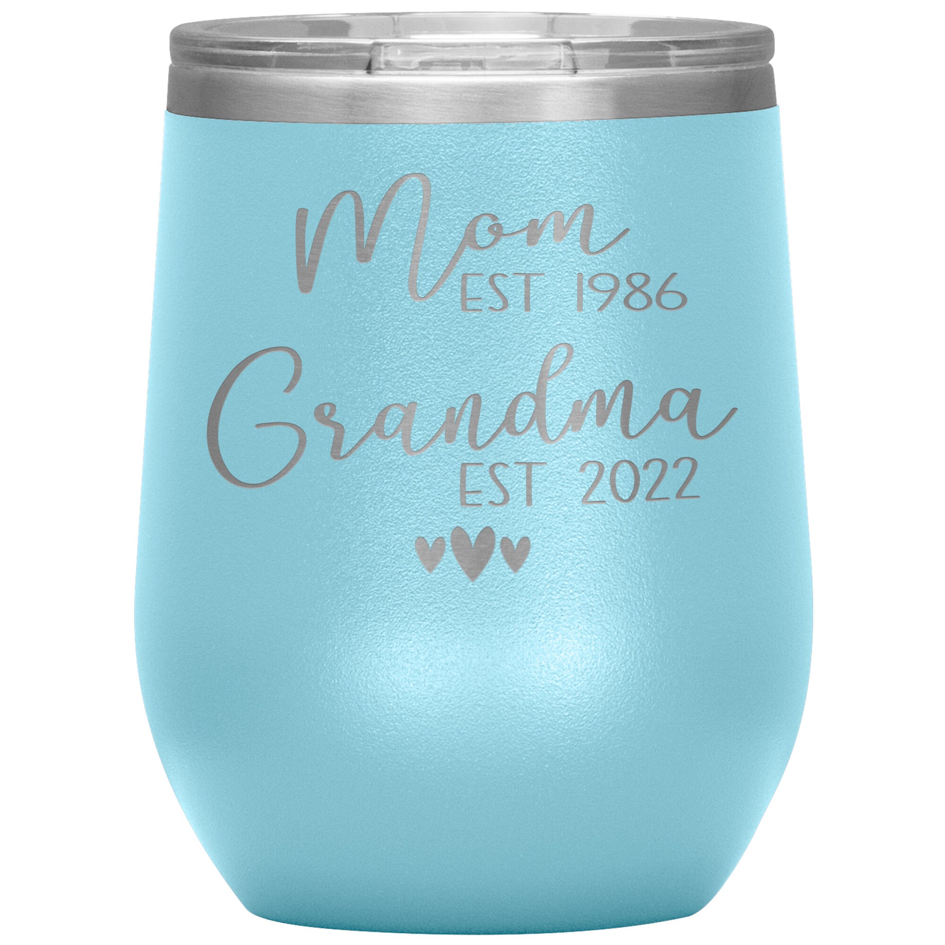 Mom to Grandma Est 2022 Tumbler