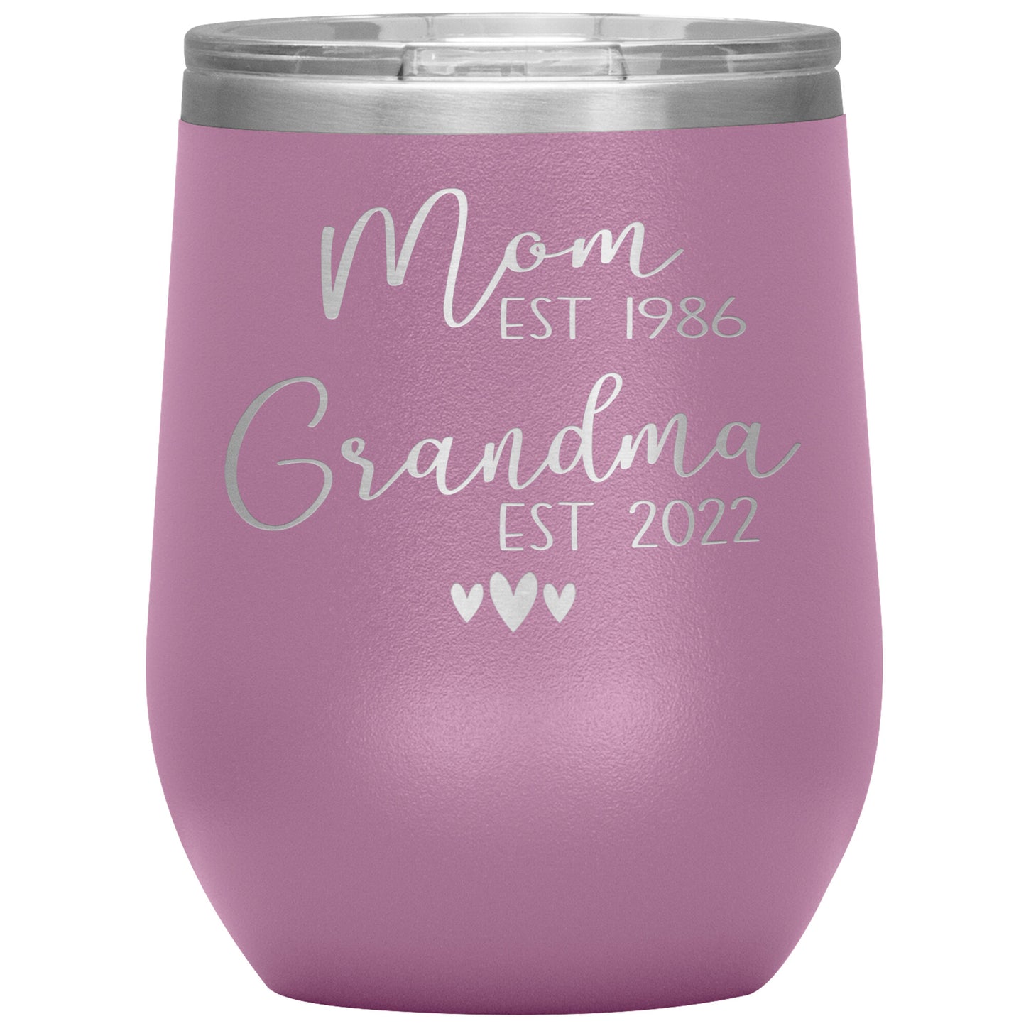 Mom to Grandma Est 2022 Tumbler