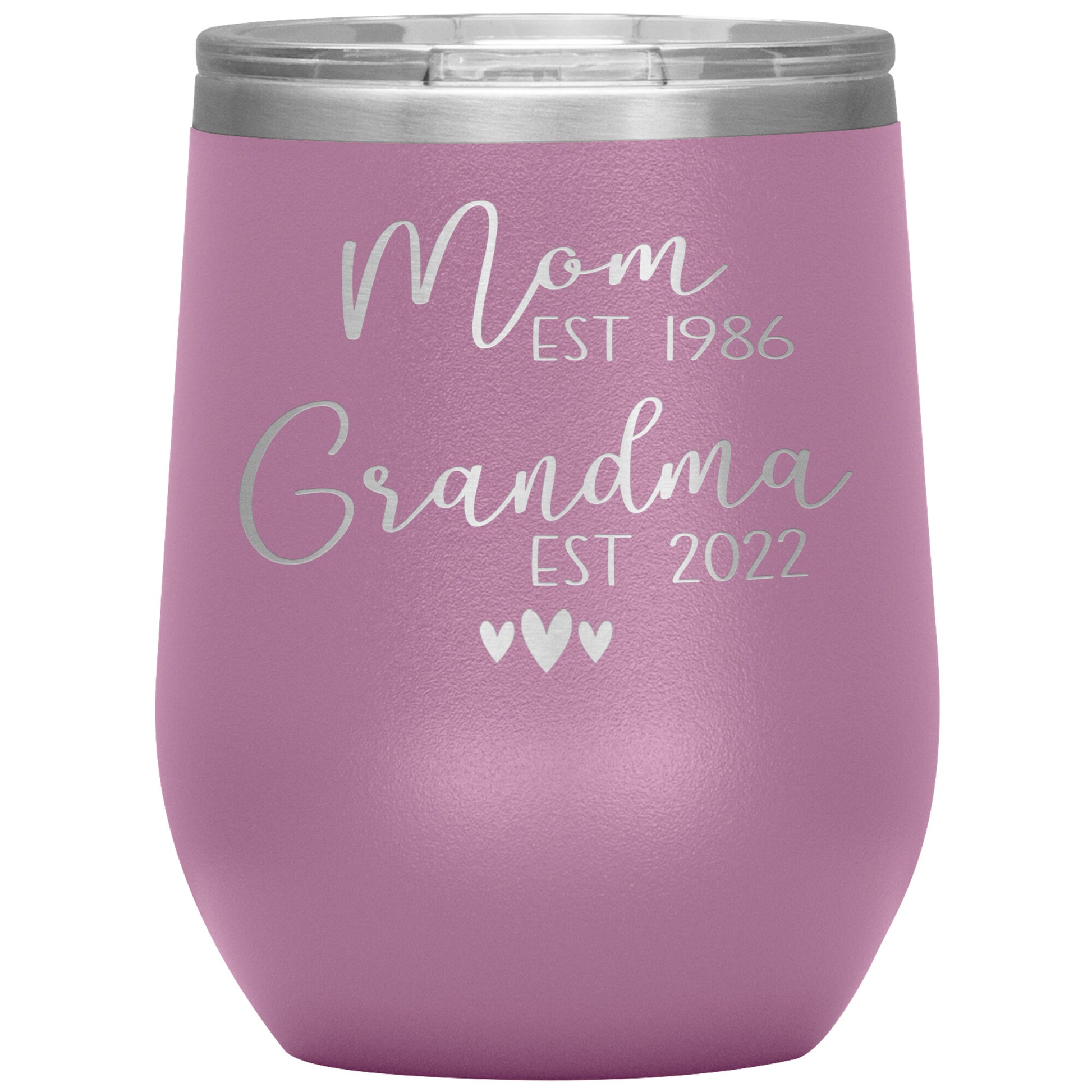 Mom to Grandma Est 2022 Tumbler