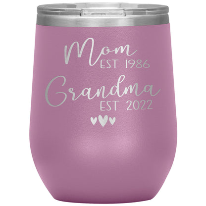 Mom to Grandma Est 2022 Tumbler