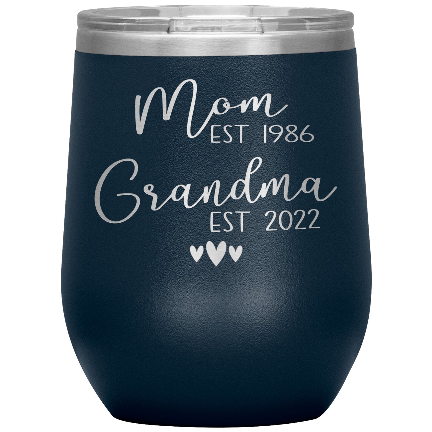 Mom to Grandma Est 2022 Tumbler
