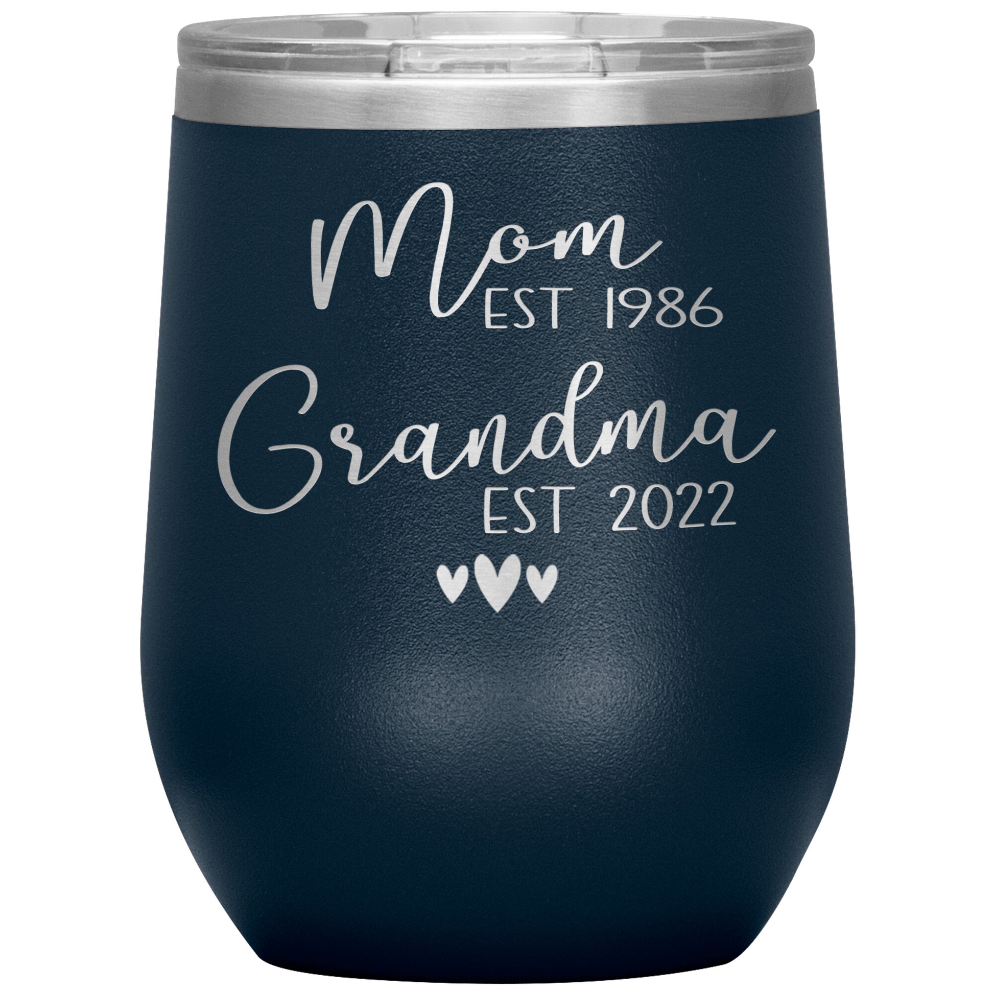 Mom to Grandma Est 2022 Tumbler