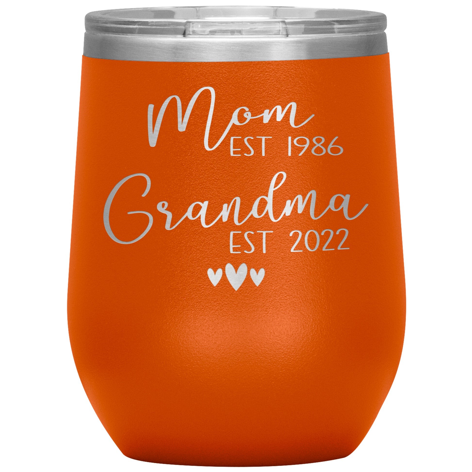 Mom to Grandma Est 2022 Tumbler