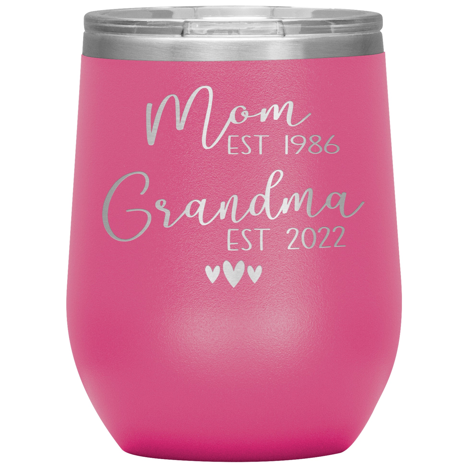 Mom to Grandma Est 2022 Tumbler