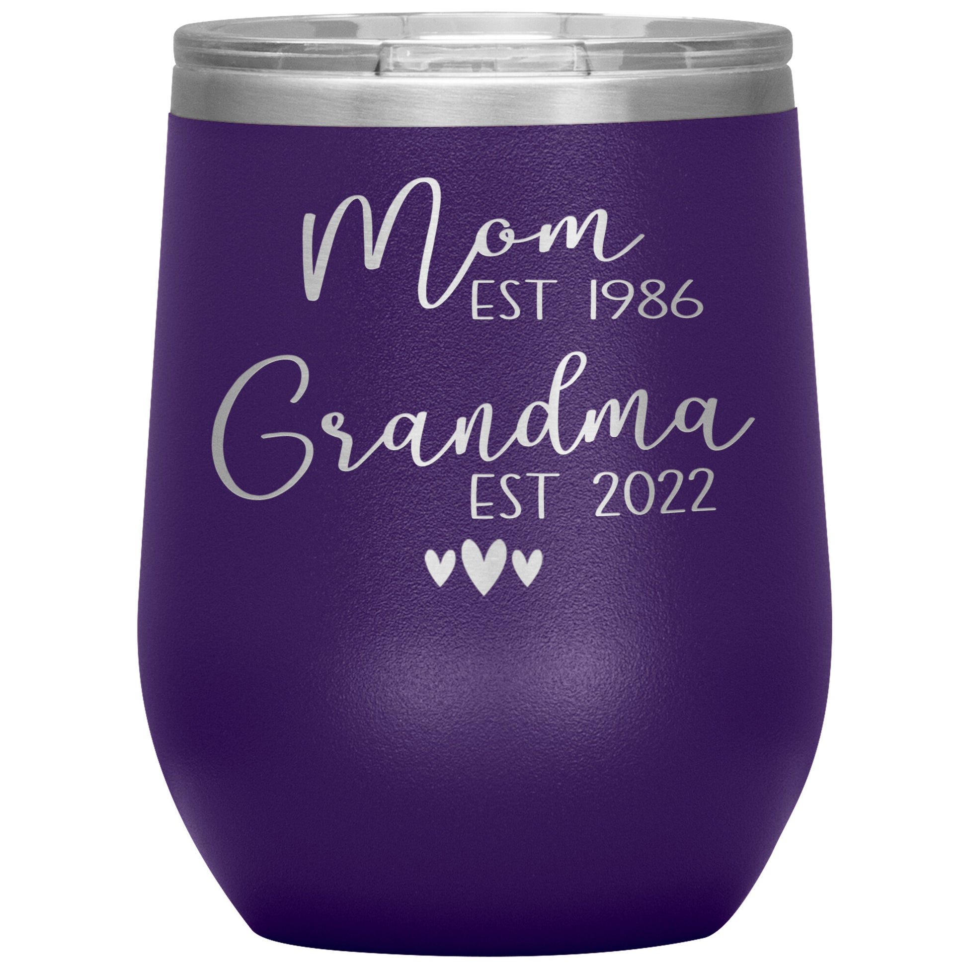 Mom to Grandma Est 2022 Tumbler