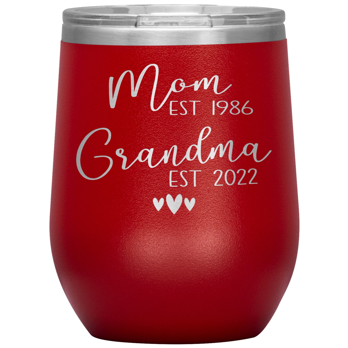 Mom to Grandma Est 2022 Tumbler