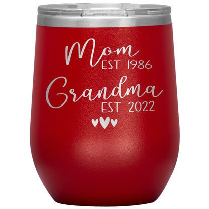 Mom to Grandma Est 2022 Tumbler