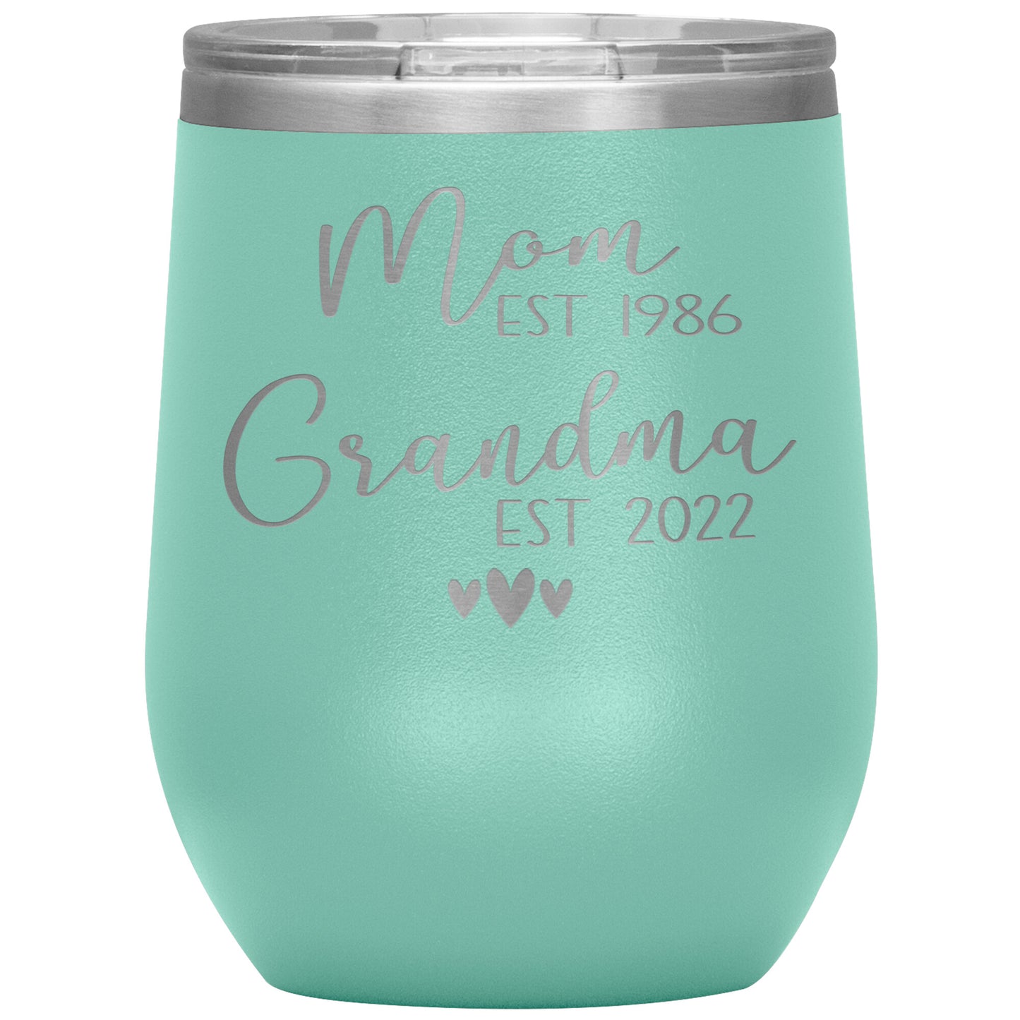 Mom to Grandma Est 2022 Tumbler