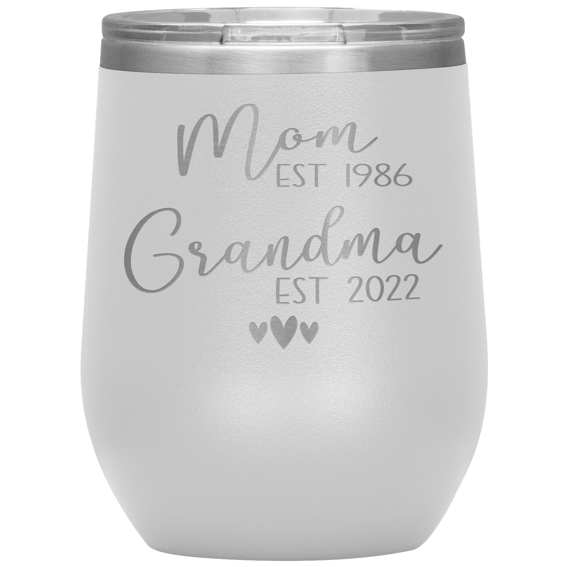 Mom to Grandma Est 2022 Tumbler