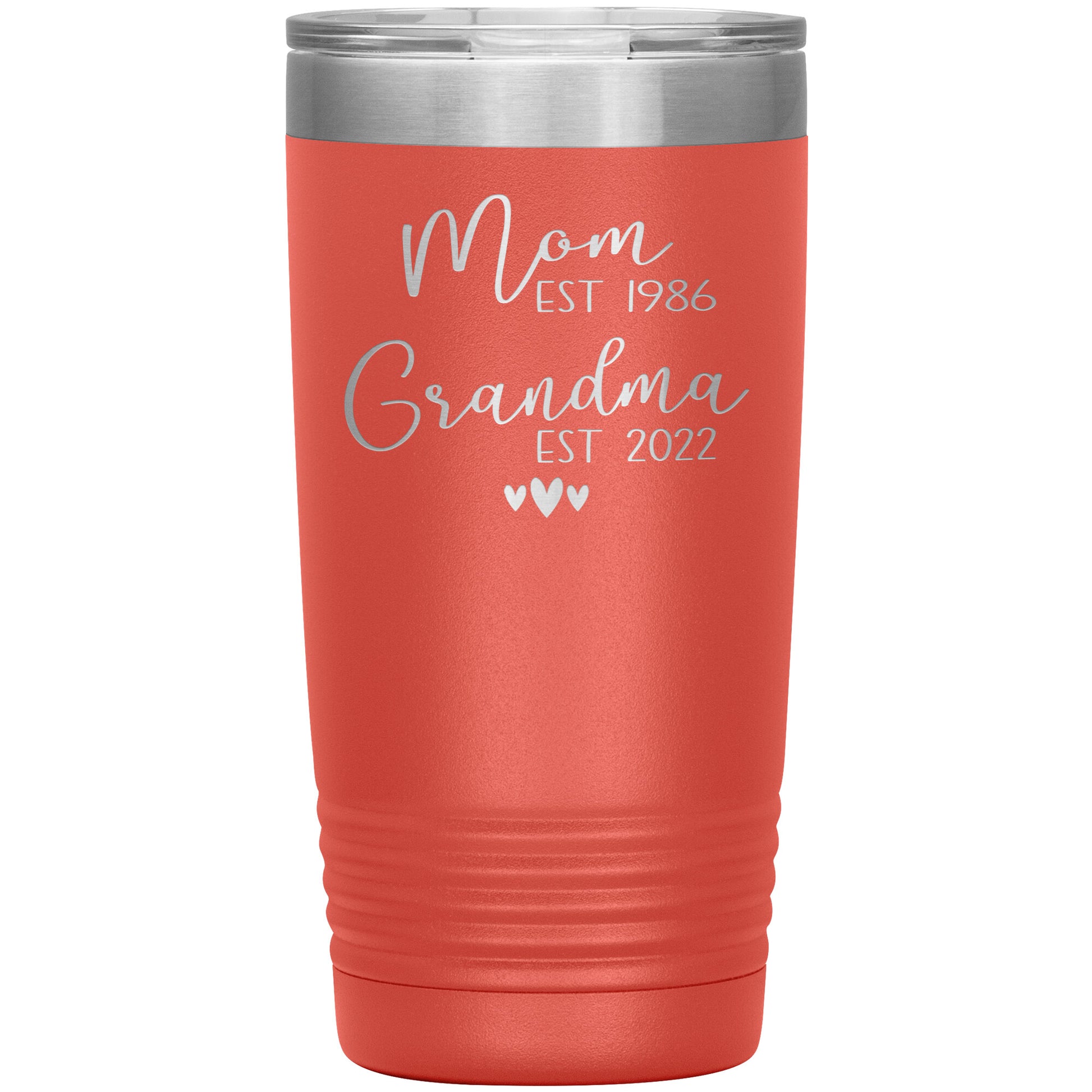 Mom to Grandma Est 2022 Tumbler