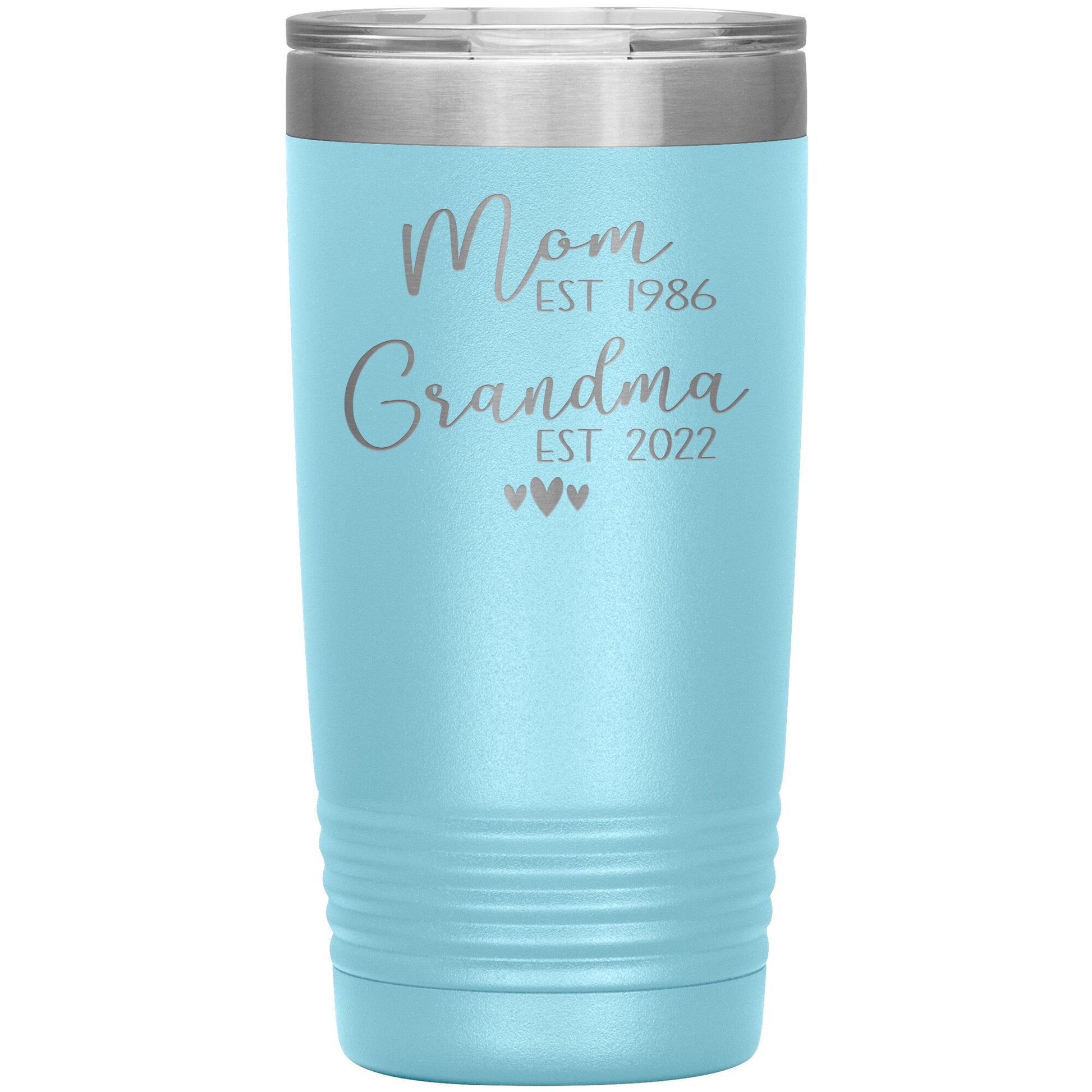 Mom to Grandma Est 2022 Tumbler