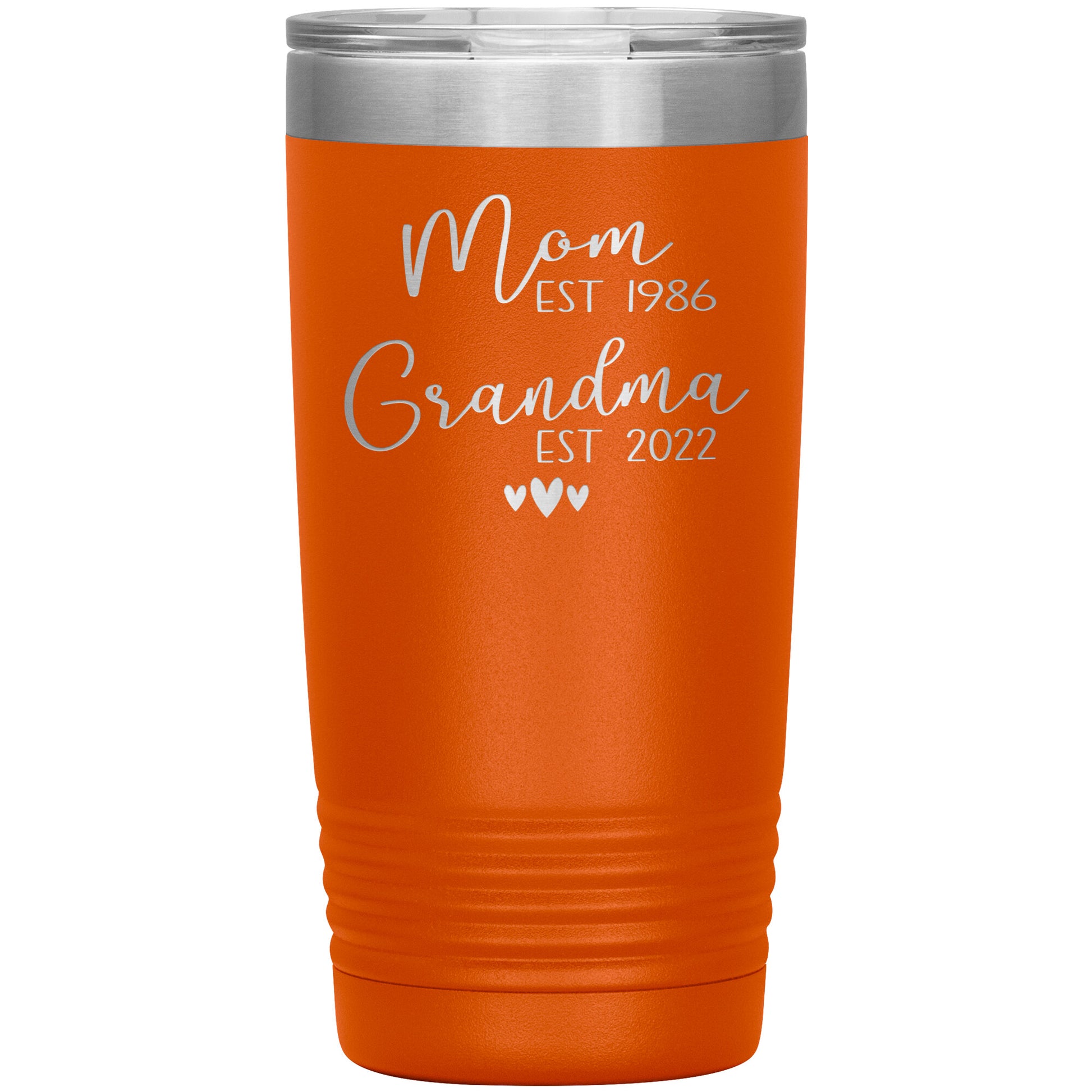 Mom to Grandma Est 2022 Tumbler
