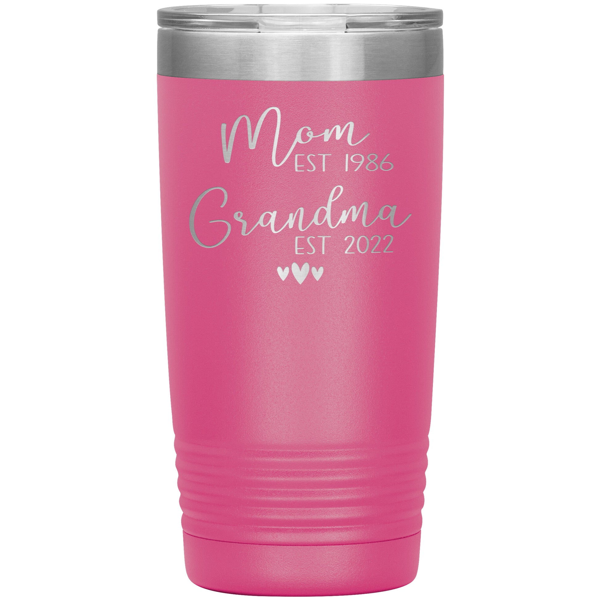 Mom to Grandma Est 2022 Tumbler