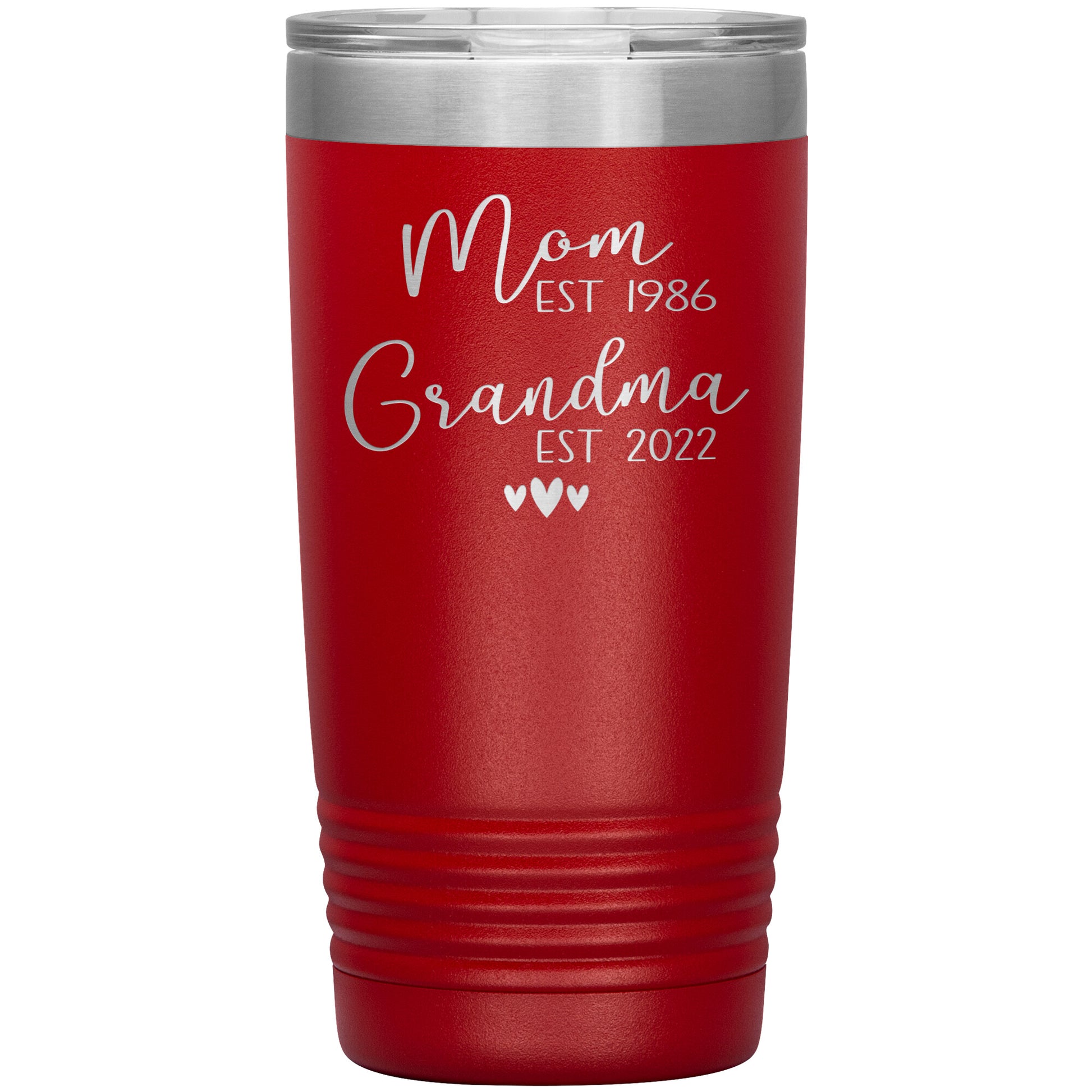 Mom to Grandma Est 2022 Tumbler