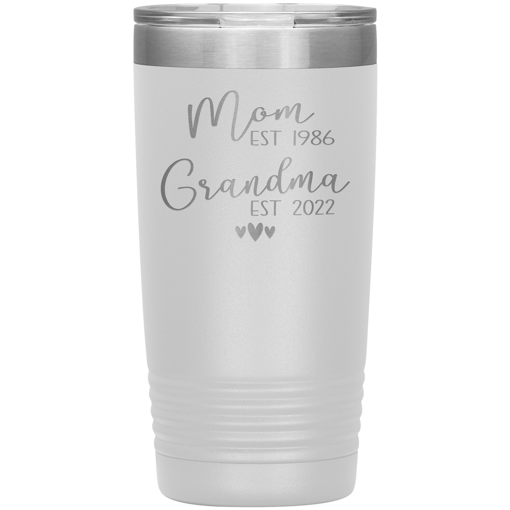 Mom to Grandma Est 2022 Tumbler