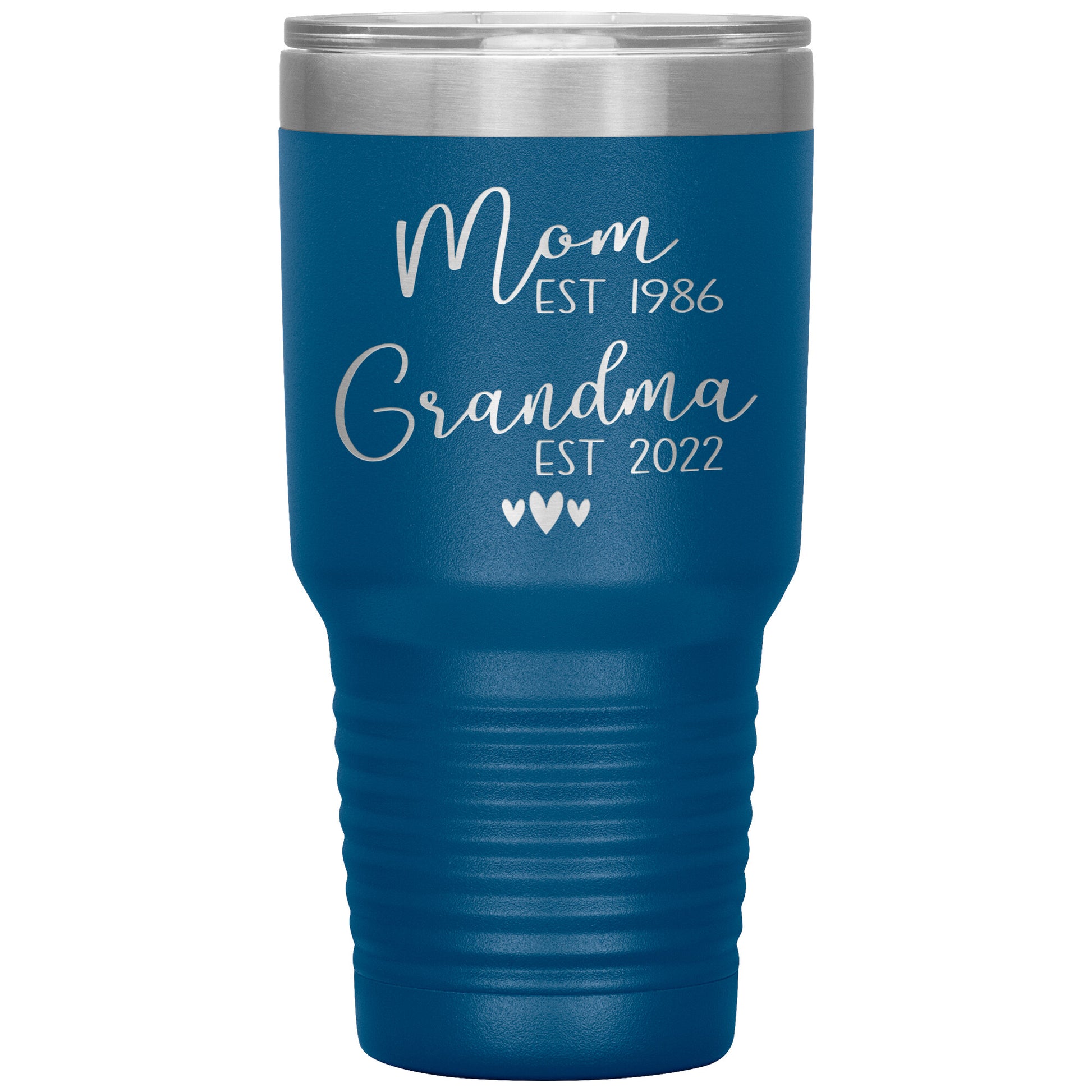 Mom to Grandma Est 2022 Tumbler