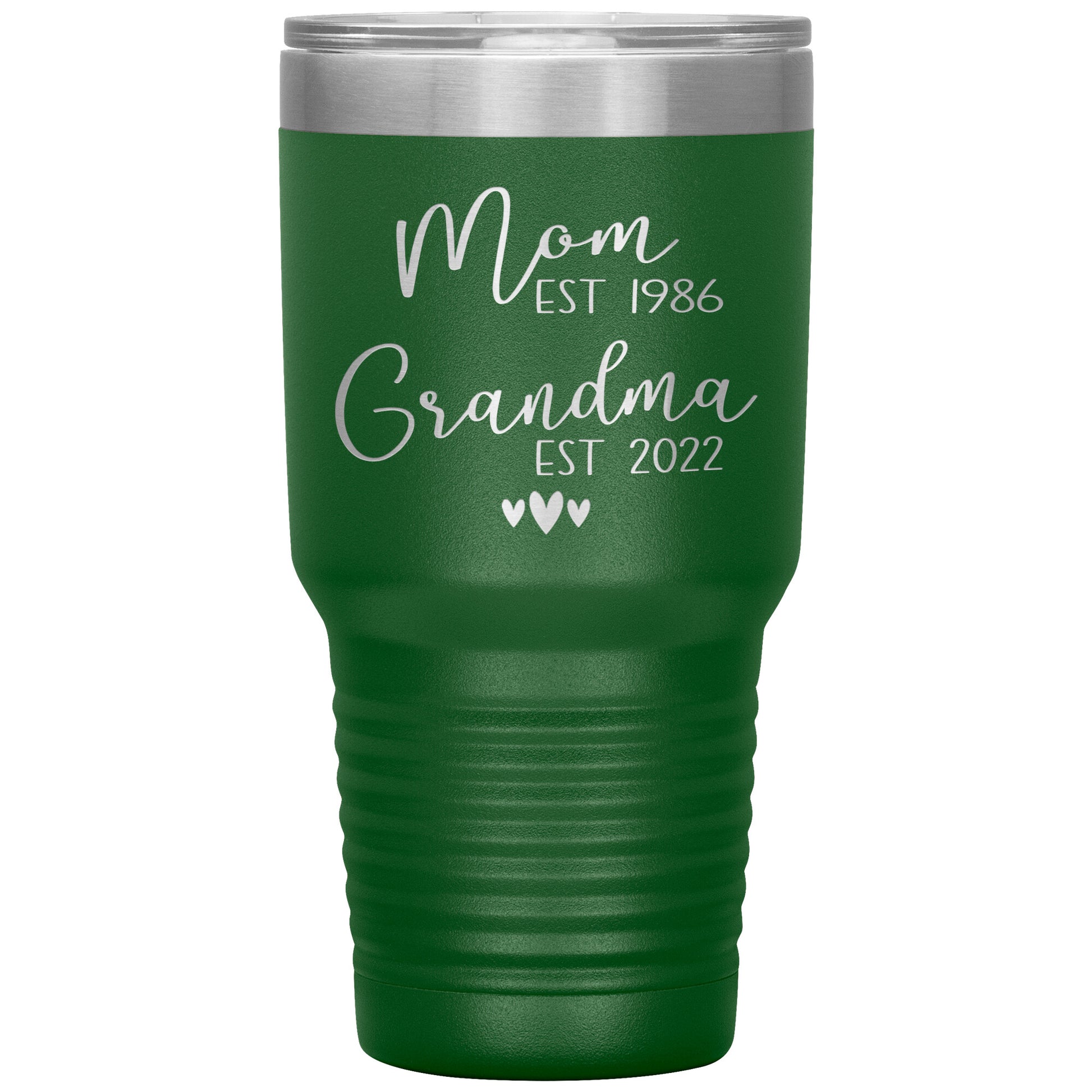 Mom to Grandma Est 2022 Tumbler
