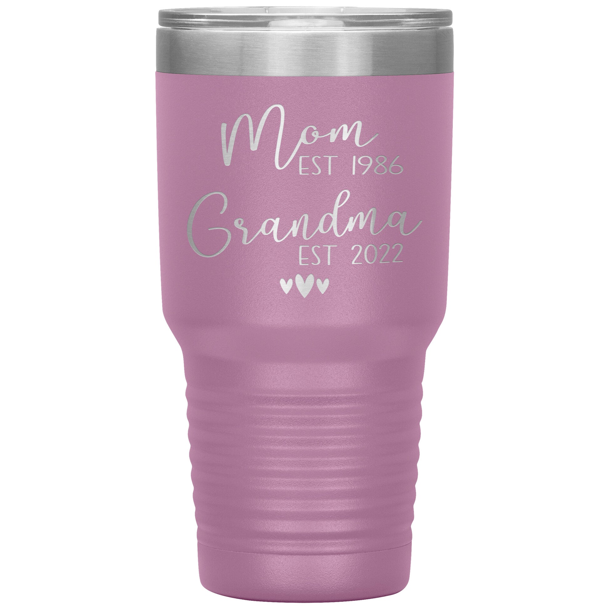 Mom to Grandma Est 2022 Tumbler