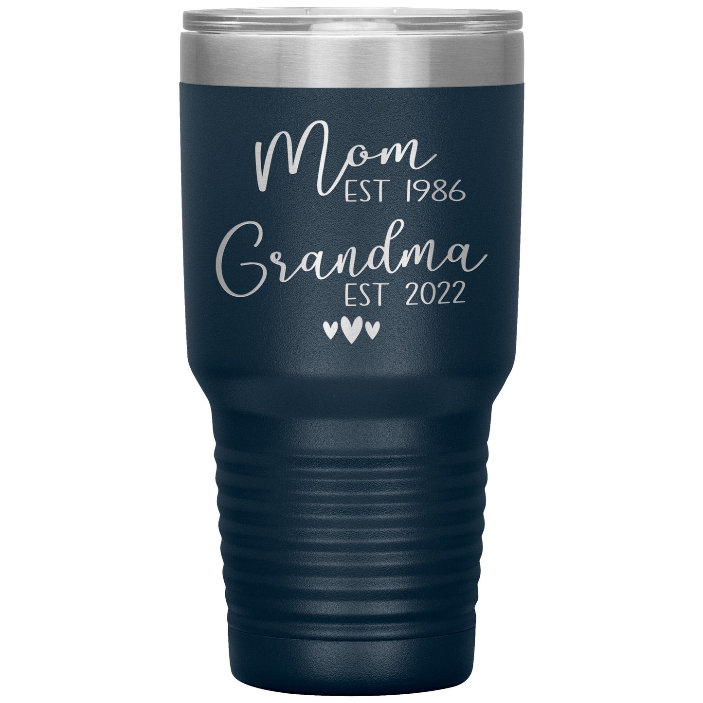 Mom to Grandma Est 2022 Tumbler