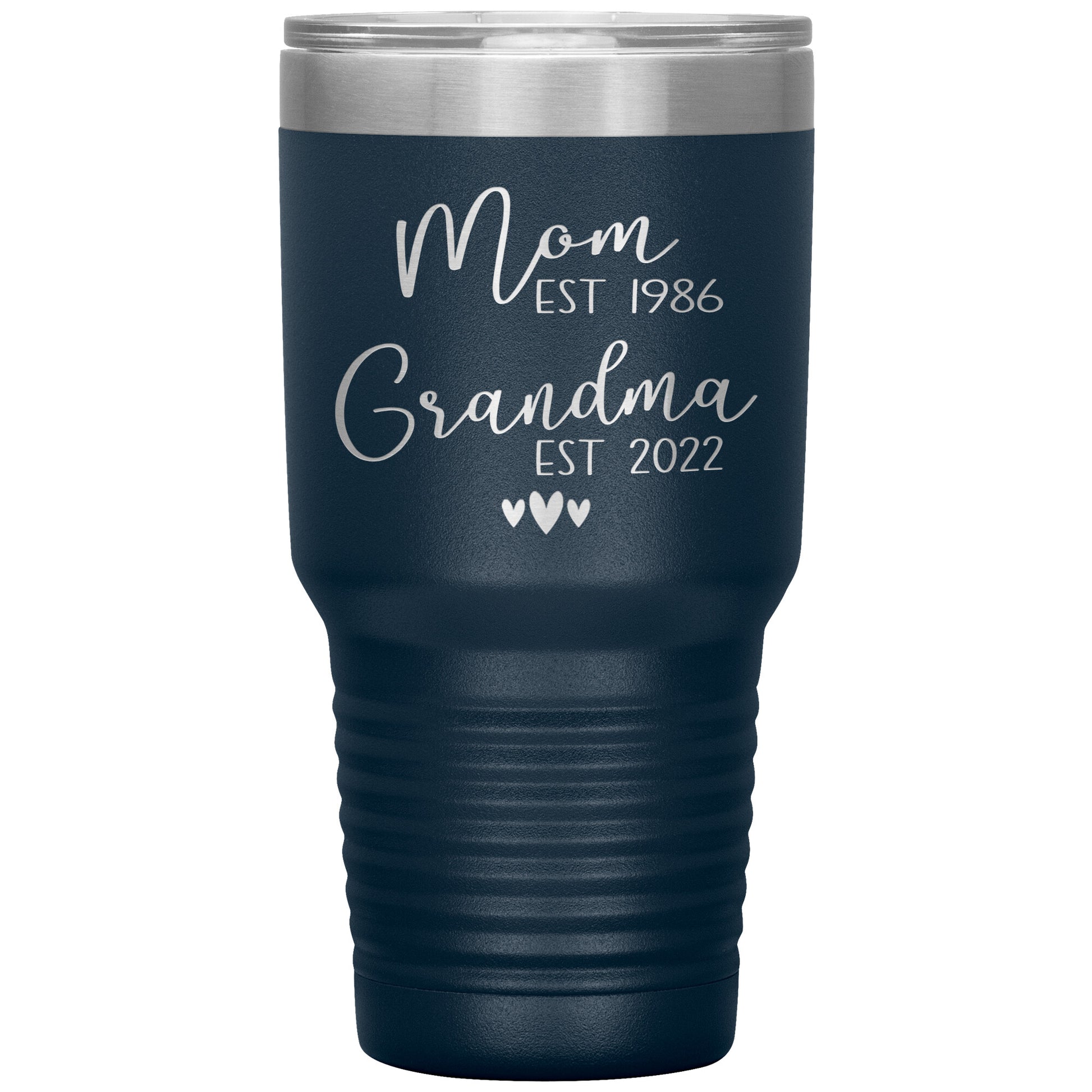 Mom to Grandma Est 2022 Tumbler