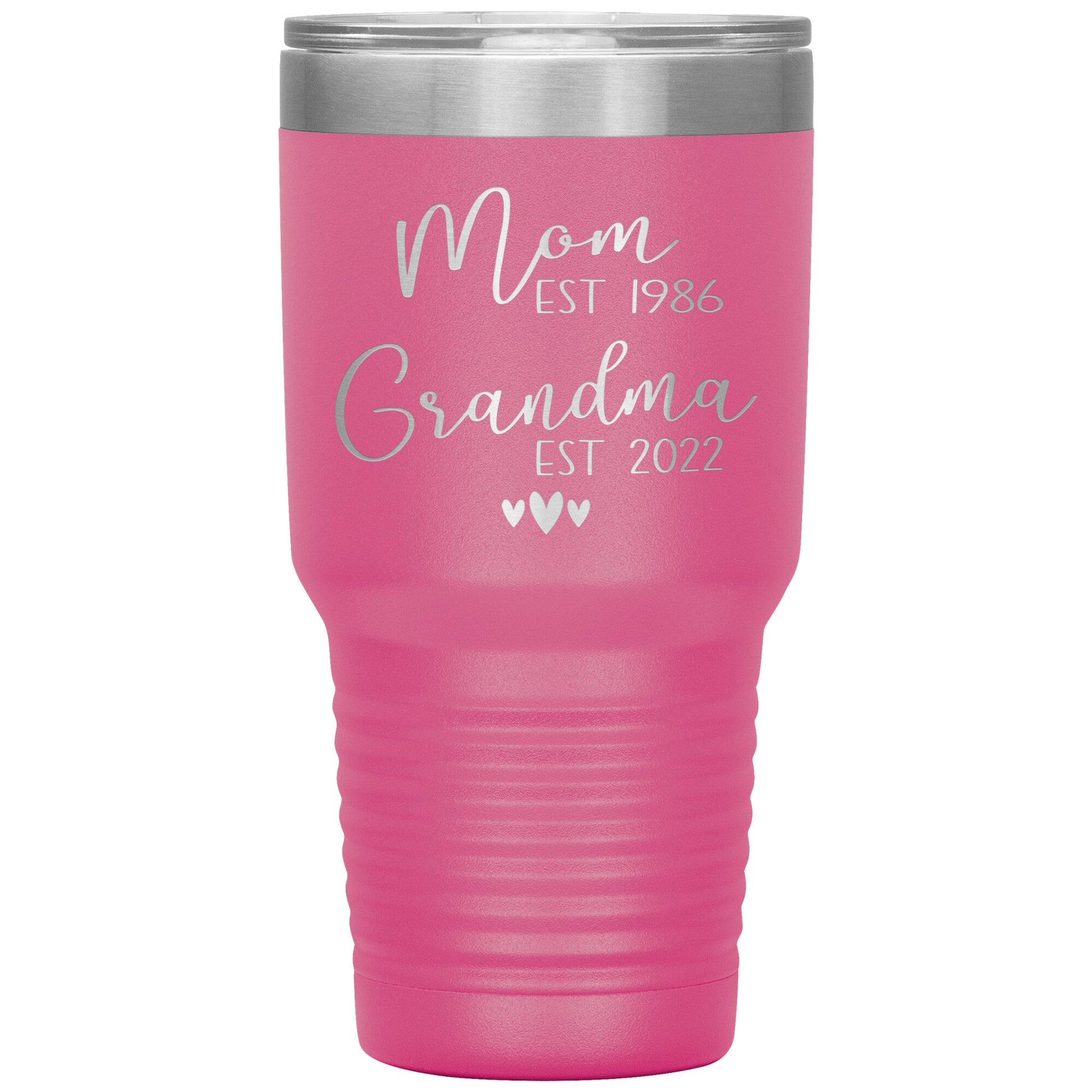 Mom to Grandma Est 2022 Tumbler