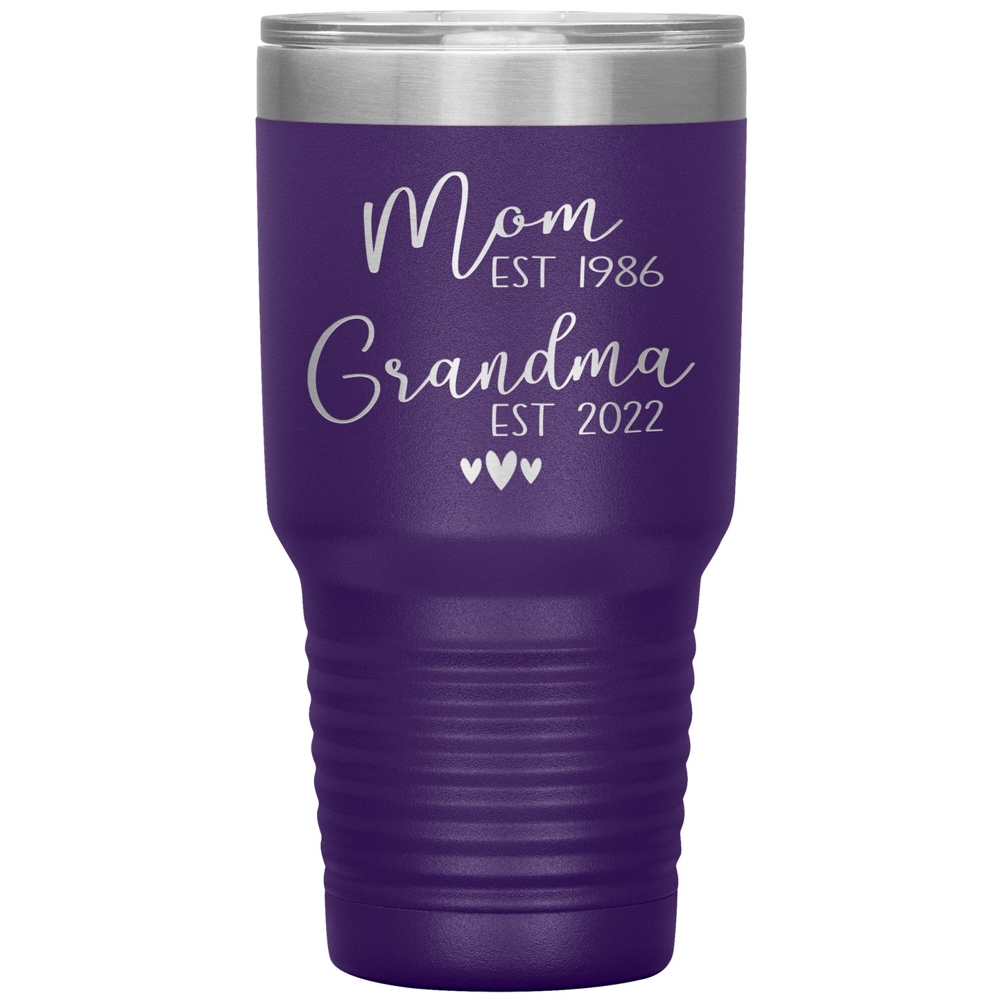 Mom to Grandma Est 2022 Tumbler