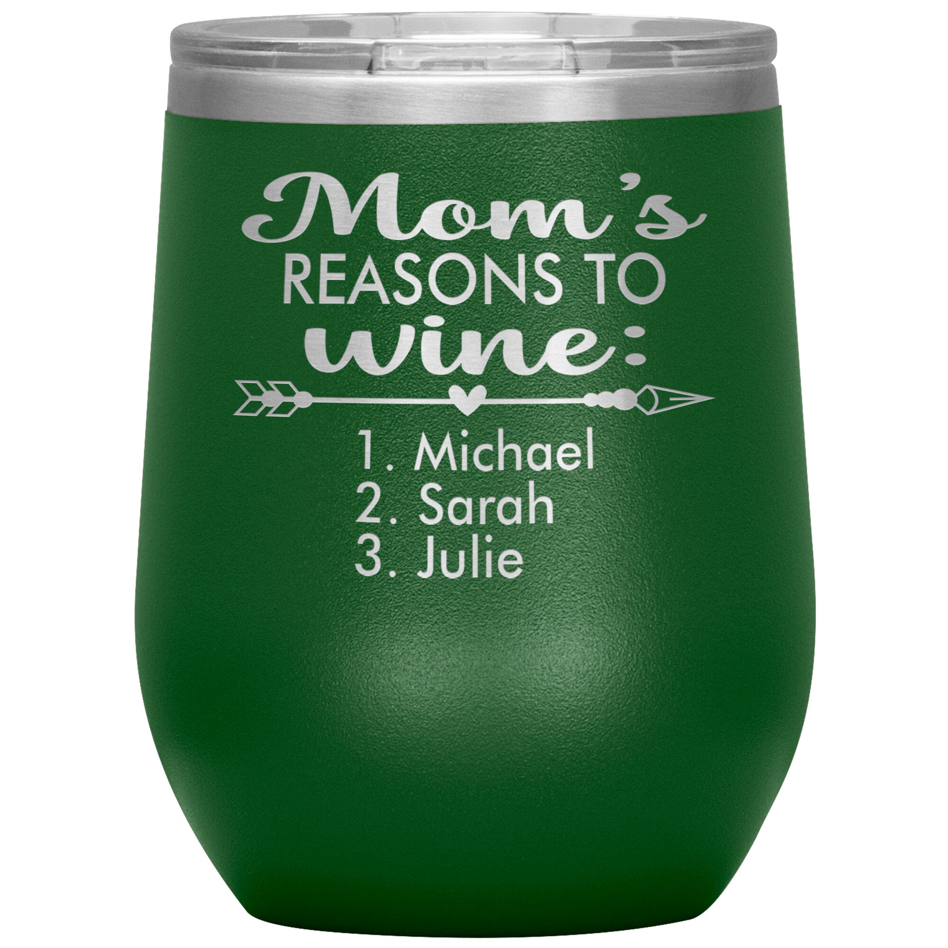 Mom's Reason to Wine Tumbler
