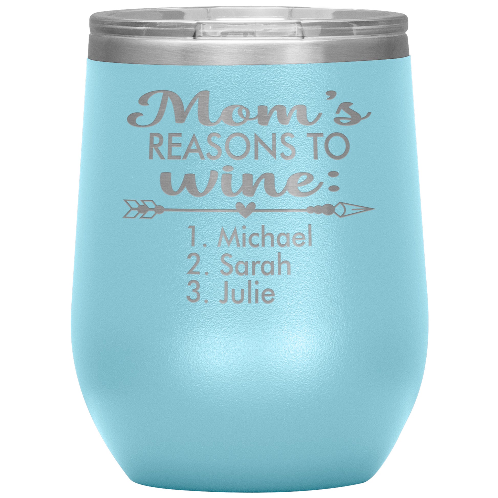 Mom's Reason to Wine Tumbler