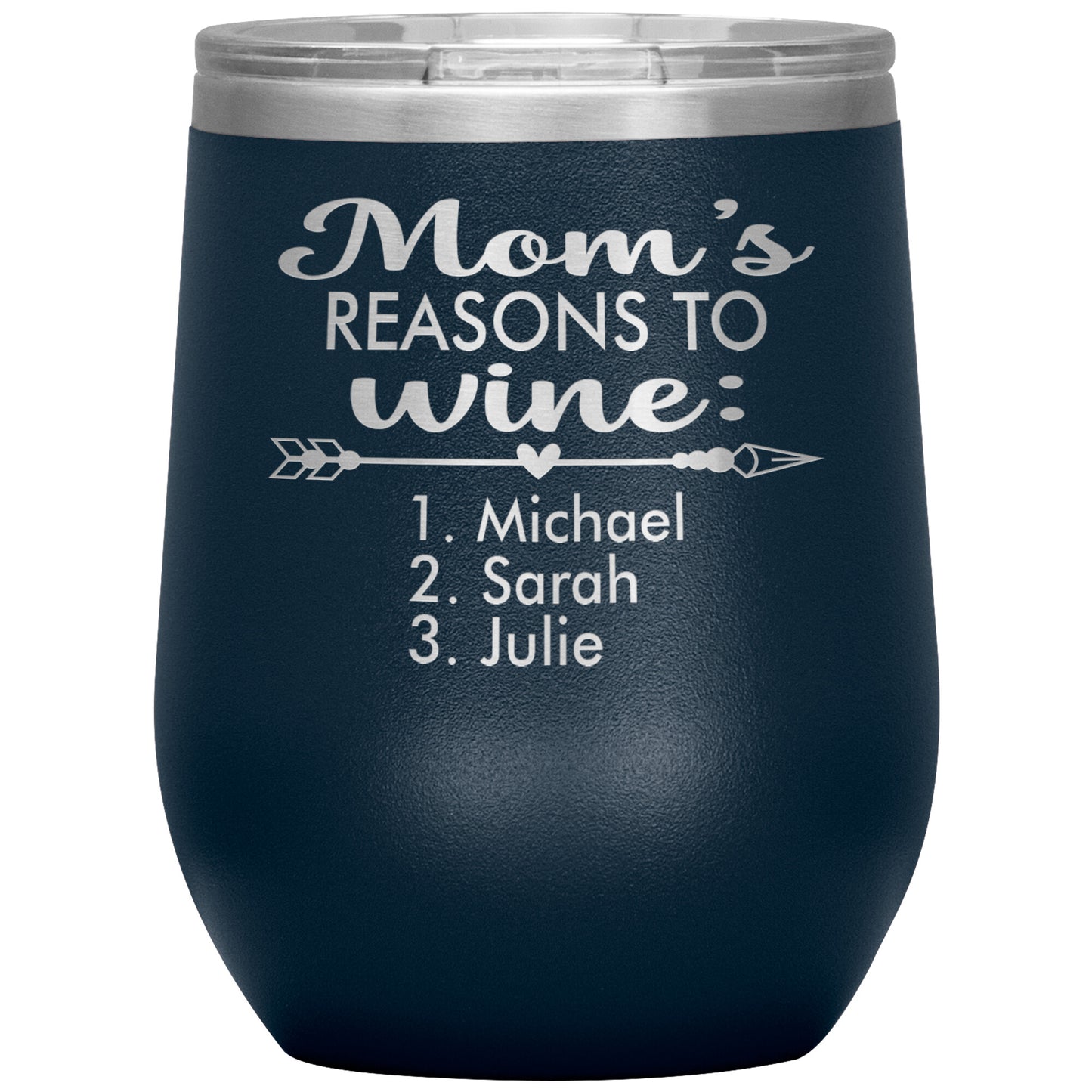 Mom's Reason to Wine Tumbler