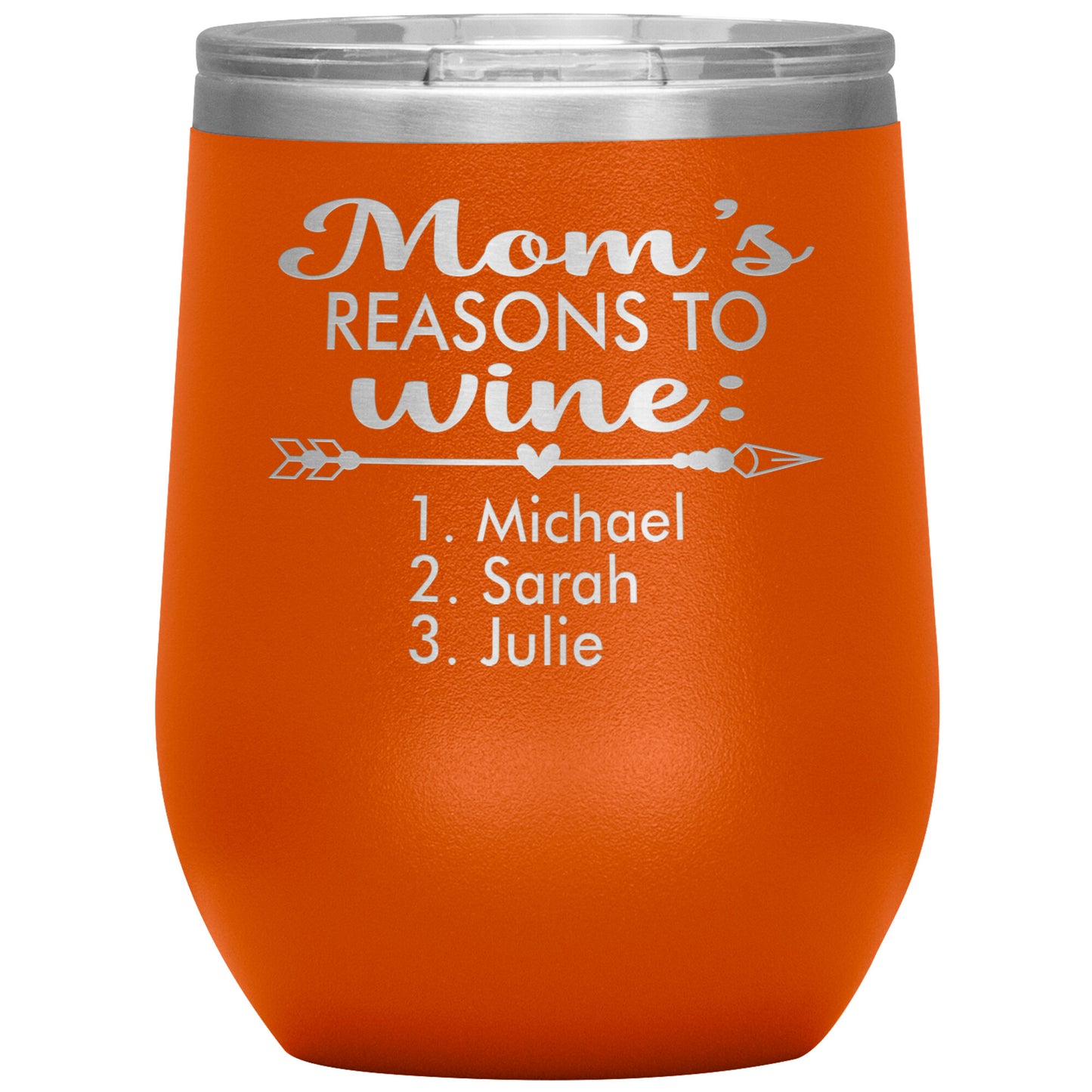 Mom's Reason to Wine Tumbler