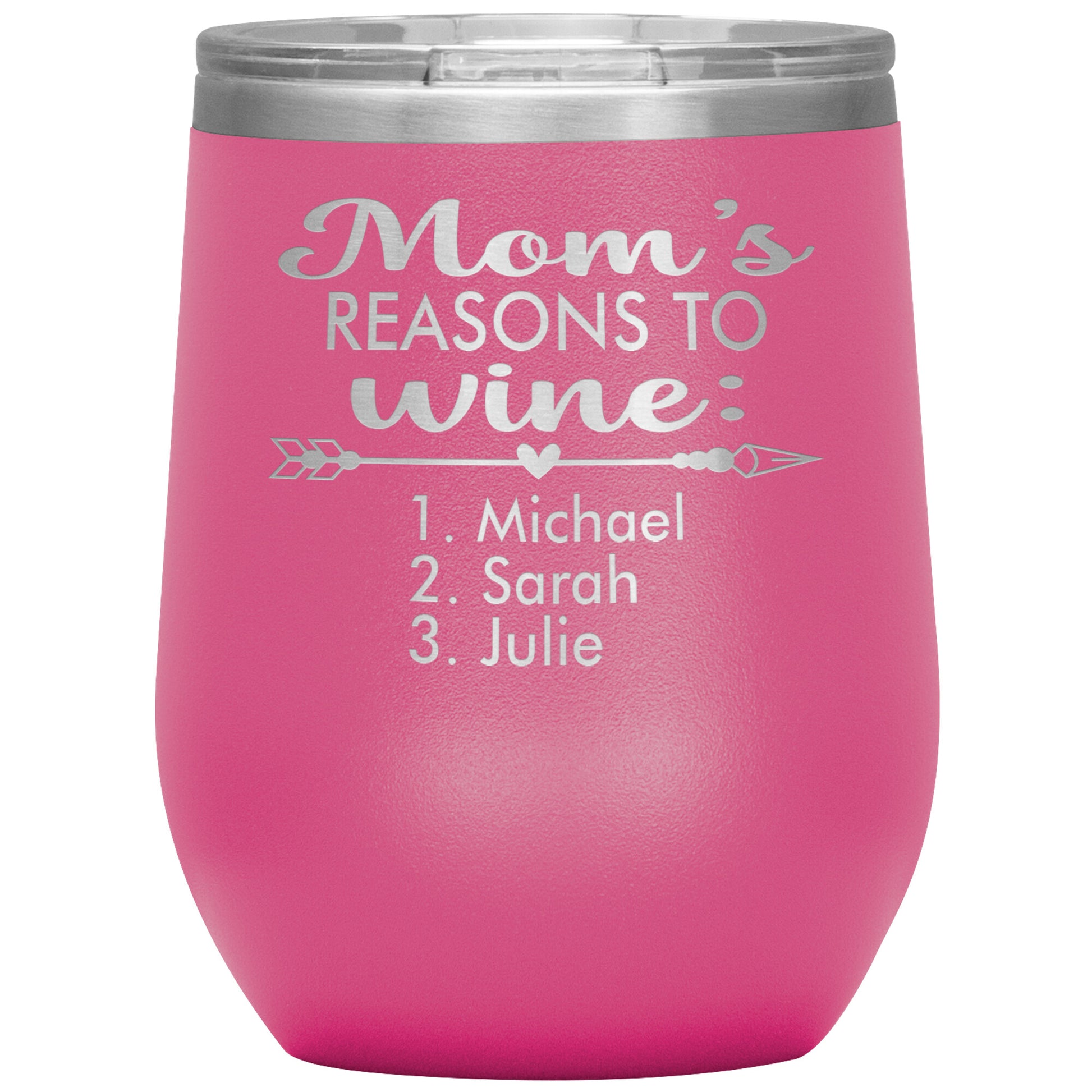Mom's Reason to Wine Tumbler