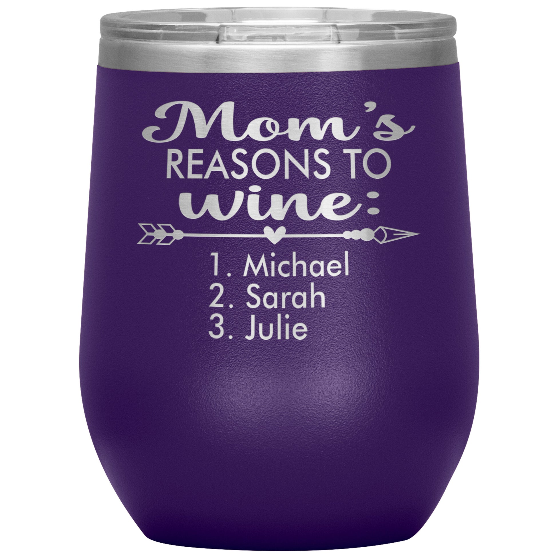 Mom's Reason to Wine Tumbler