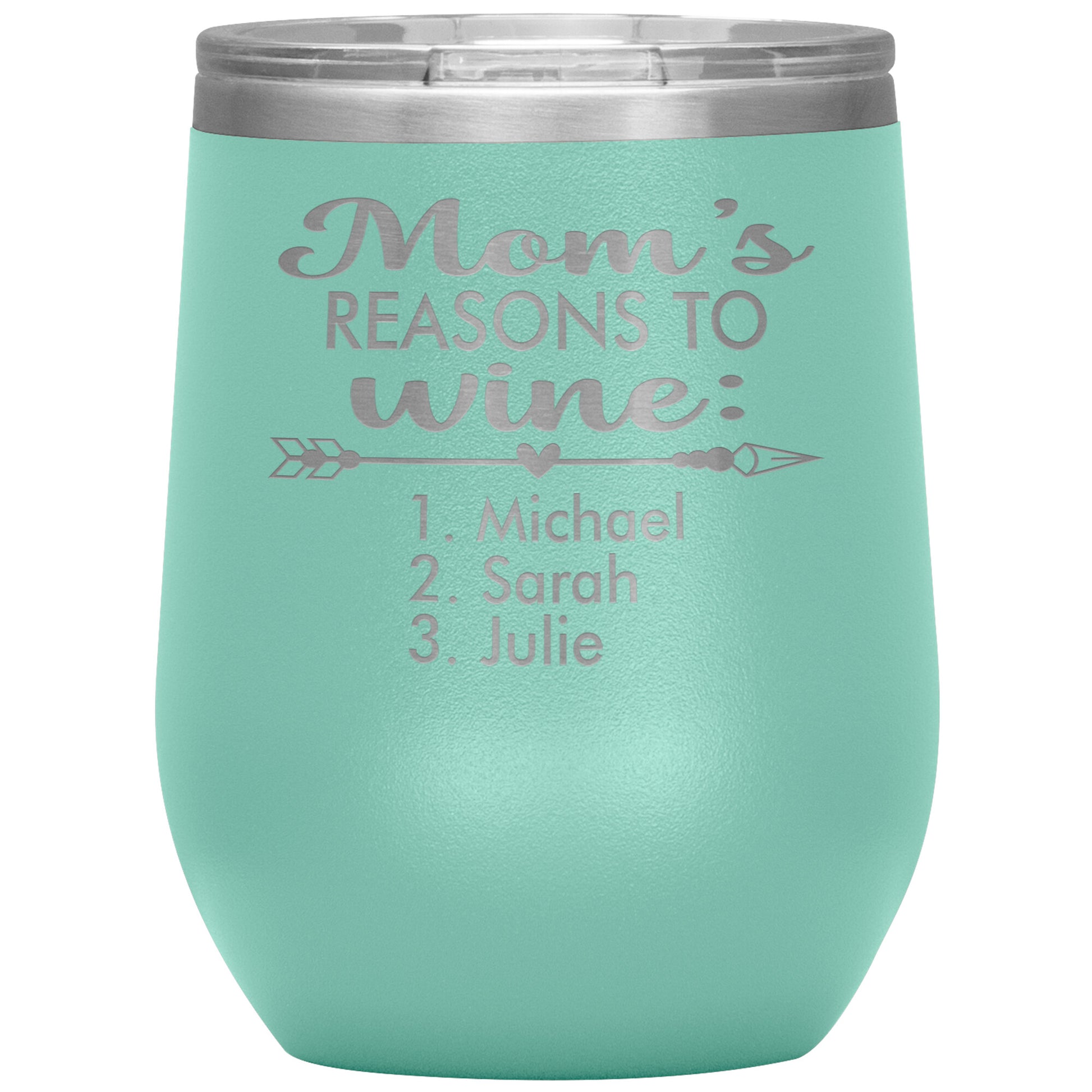 Mom's Reason to Wine Tumbler