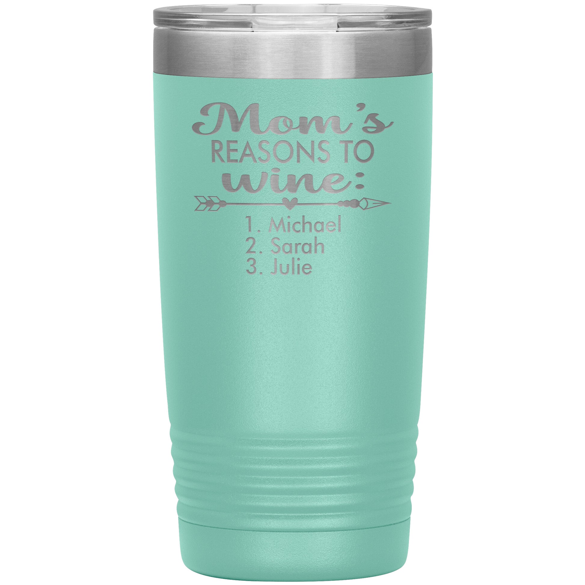 Mom's Reason to Wine Tumbler