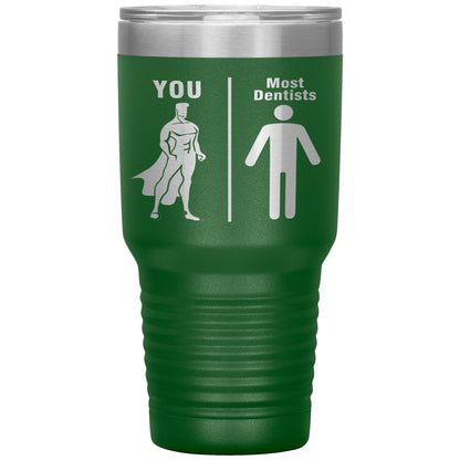 Most Dentists Men Tumbler