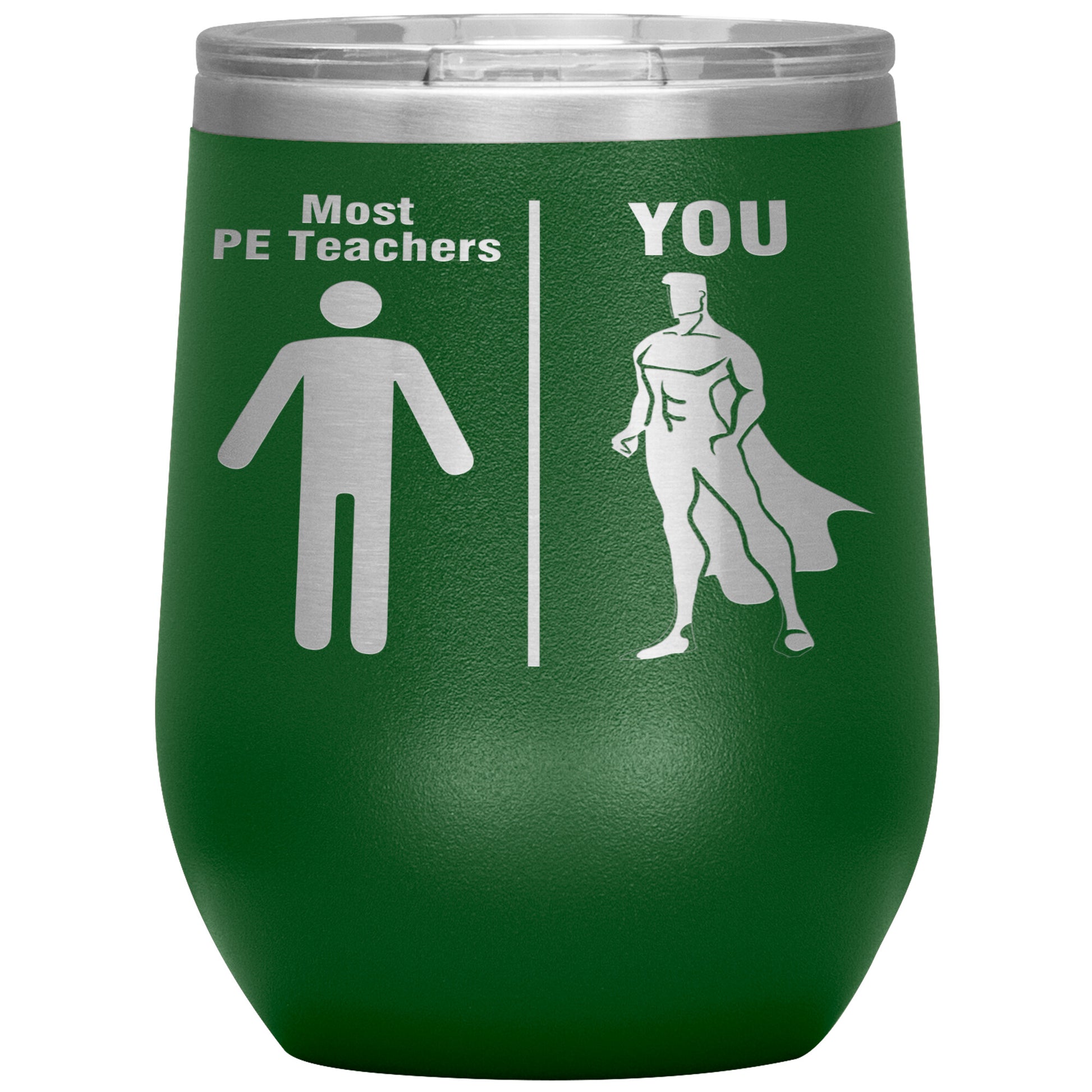 Most PE Teachers Men Tumbler