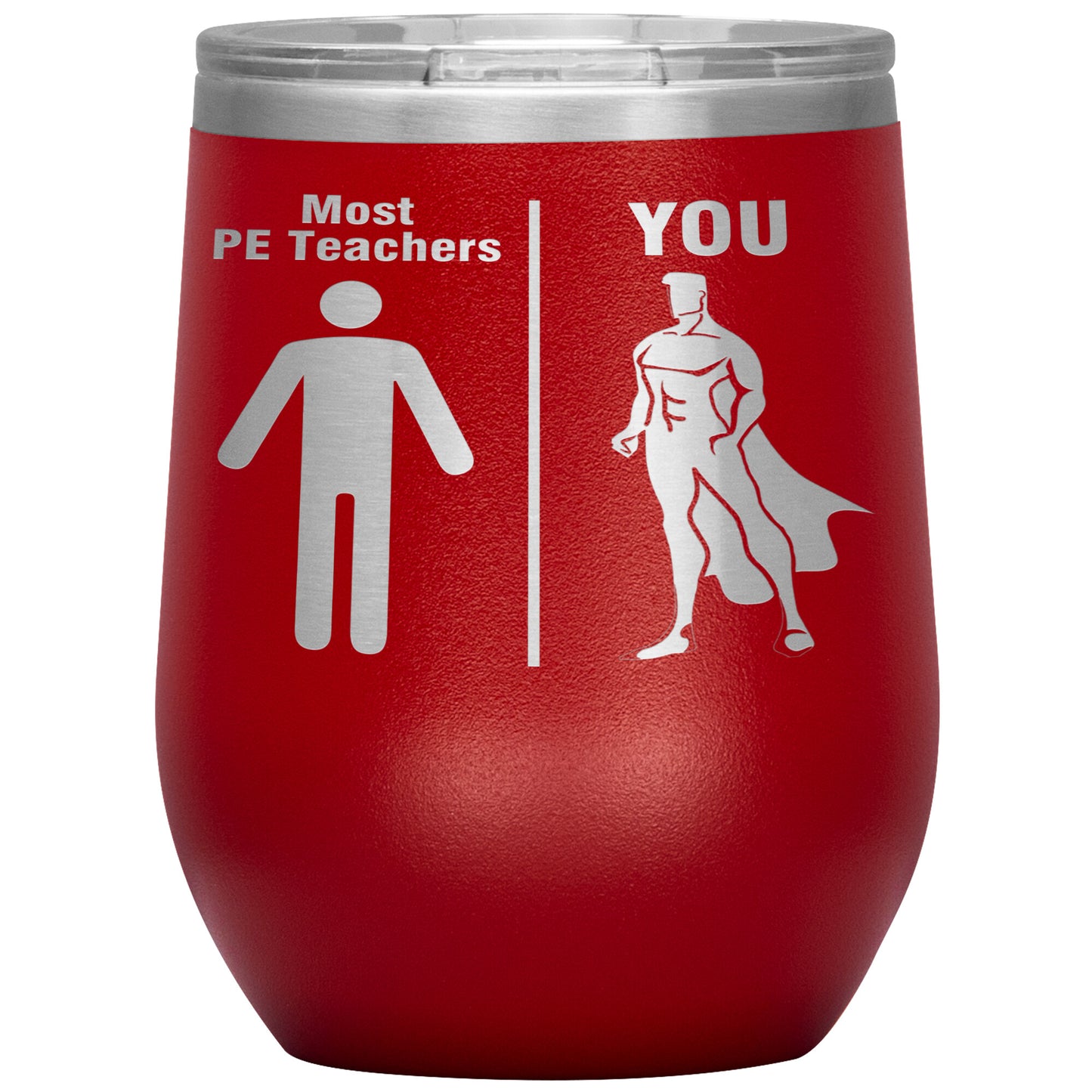 Most PE Teachers Men Tumbler