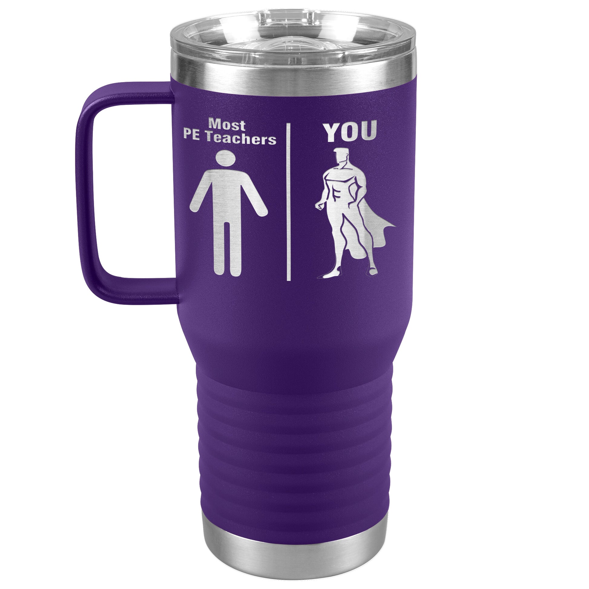 Most PE Teachers Men Tumbler