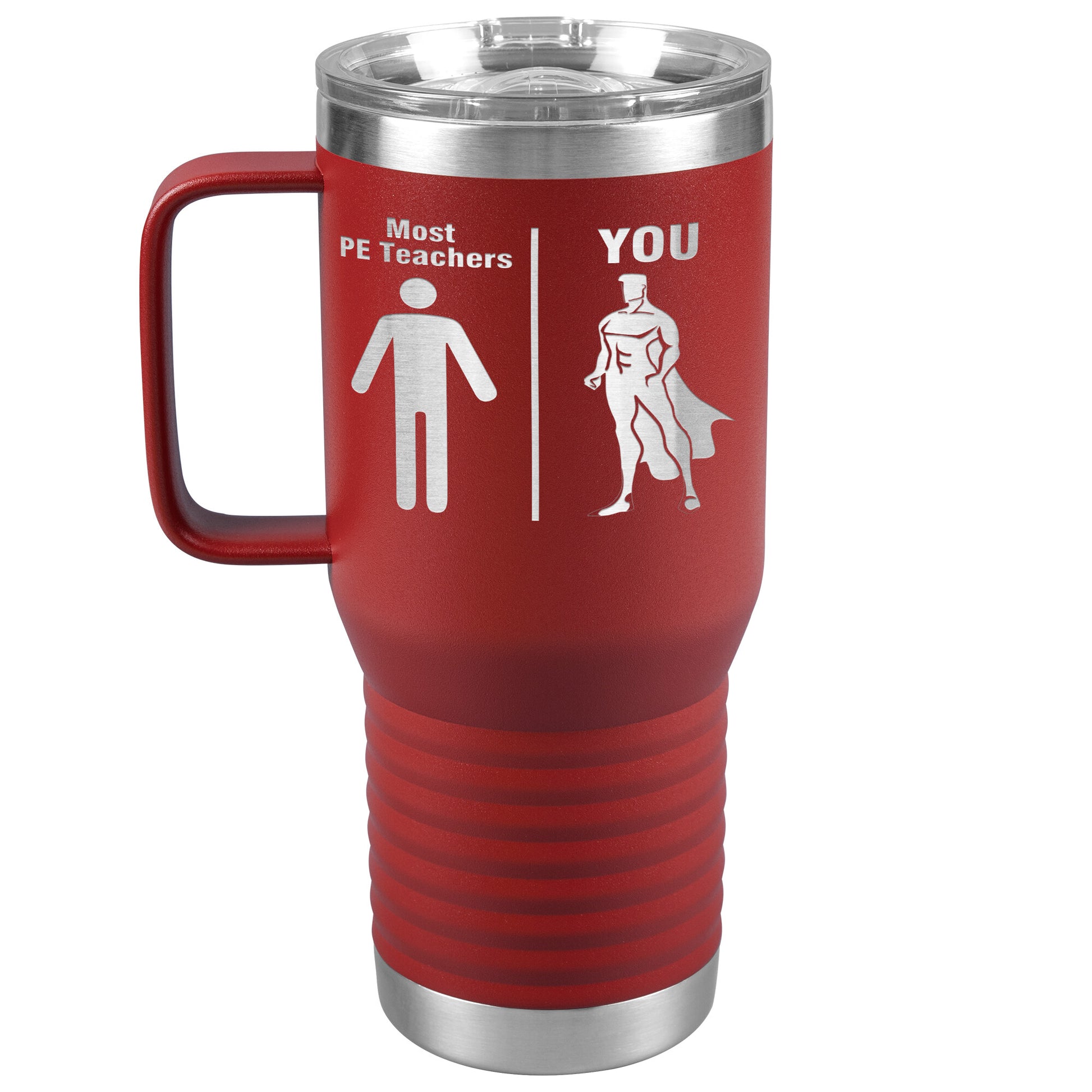 Most PE Teachers Men Tumbler
