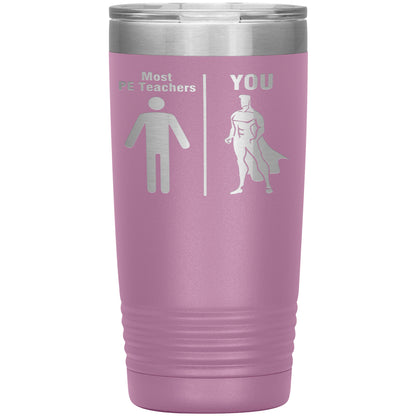 Most PE Teachers Men Tumbler