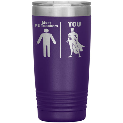 Most PE Teachers Men Tumbler