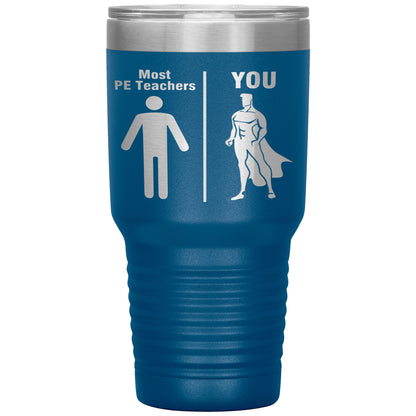Most PE Teachers Men Tumbler