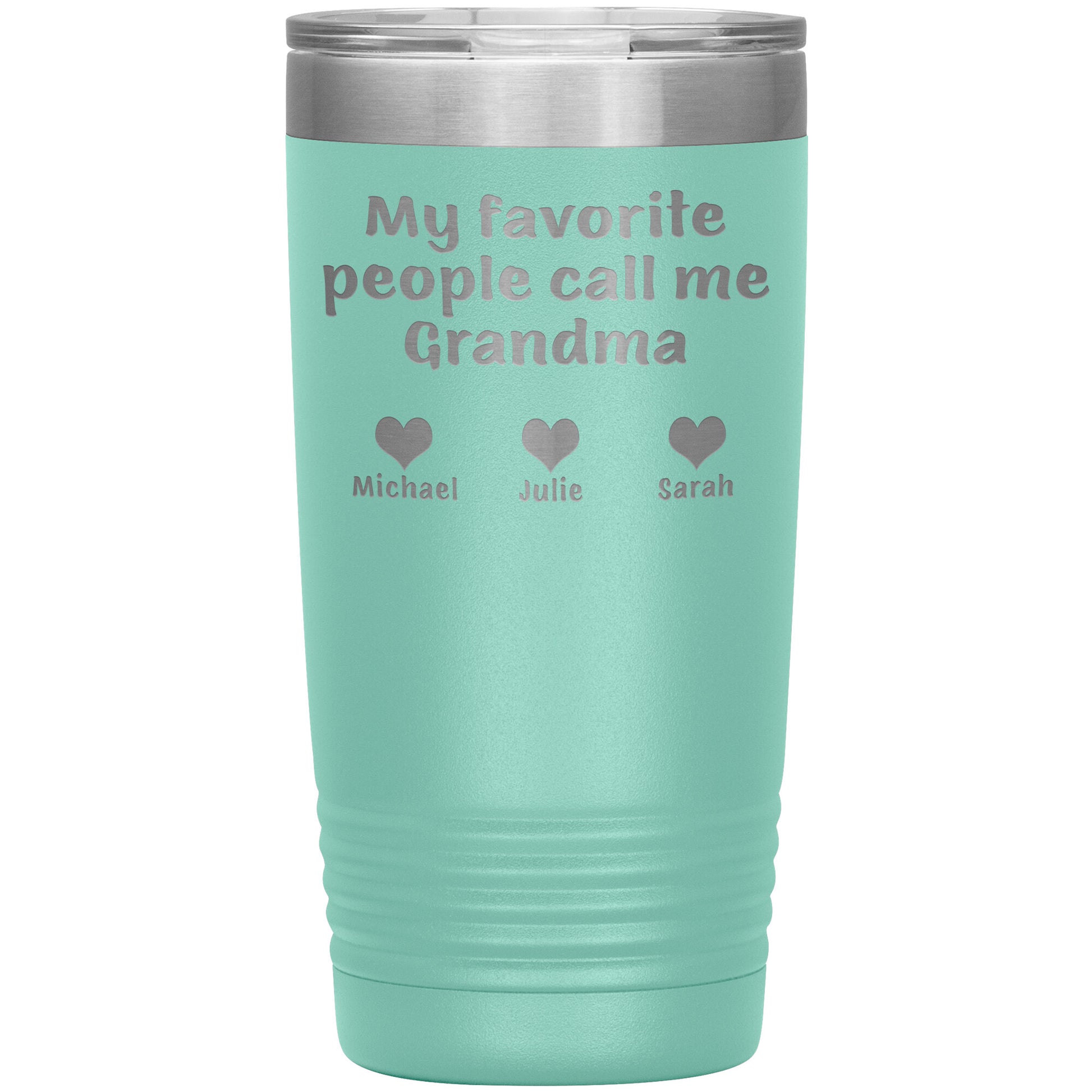 My Favorite People Call Me Grandma Tumbler