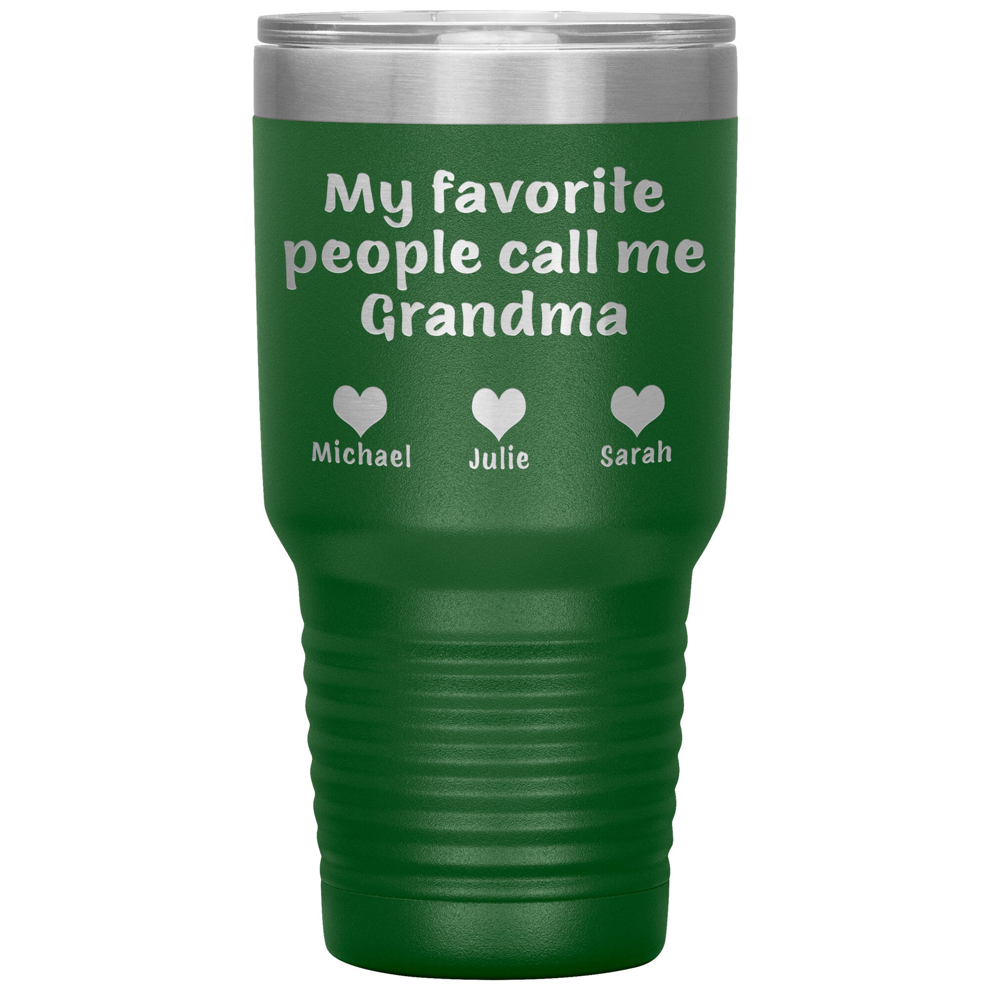 My Favorite People Call Me Grandma Tumbler