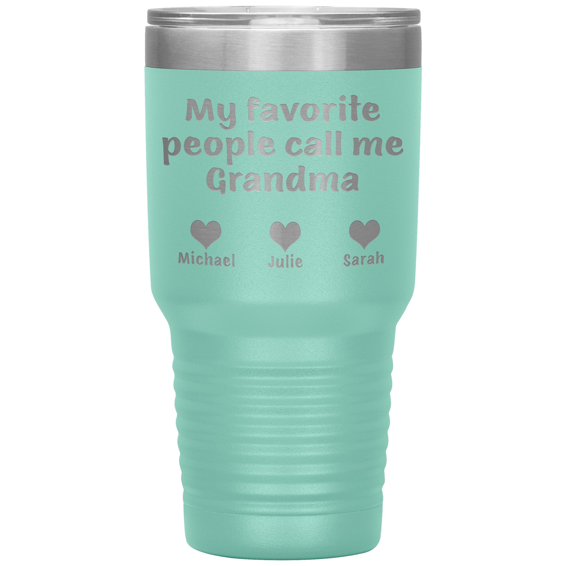 My Favorite People Call Me Grandma Tumbler
