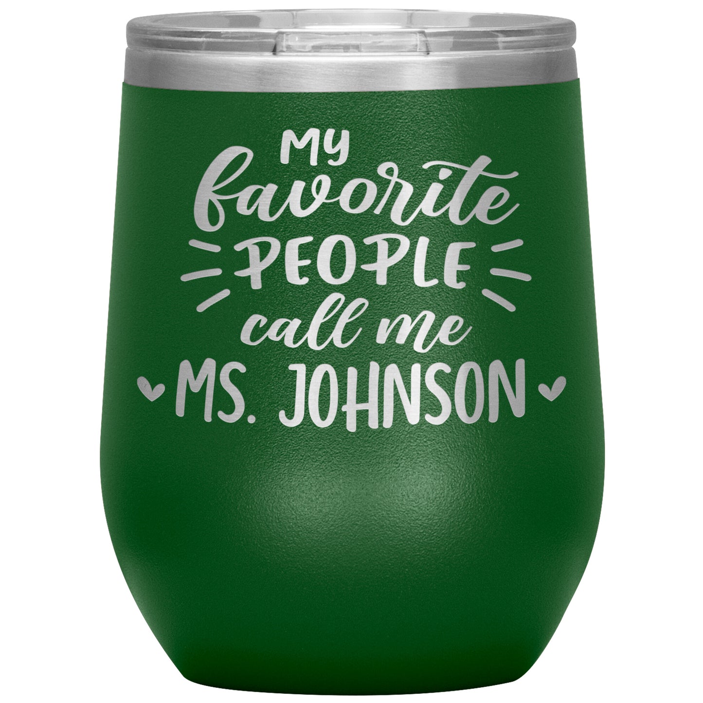 My Favorite People Call Me Teacher Tumbler
