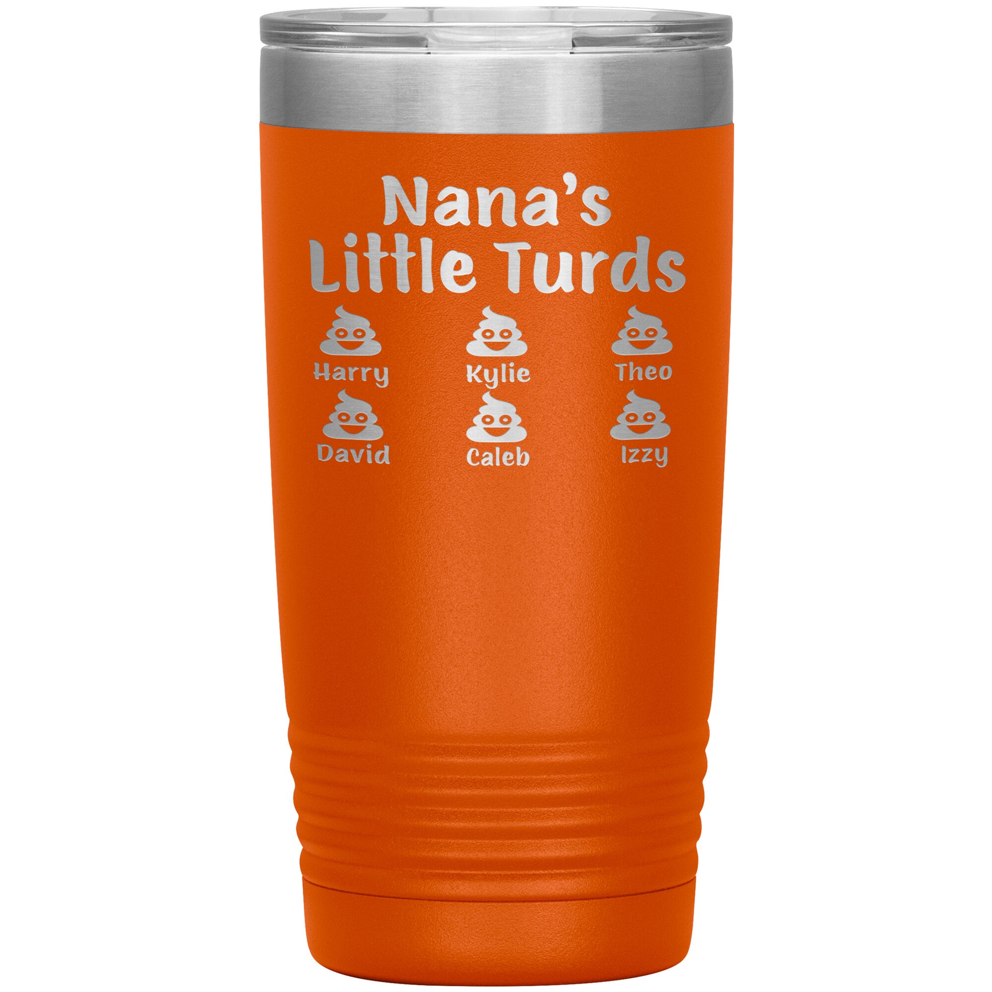 Nana's Little Turds Tumbler