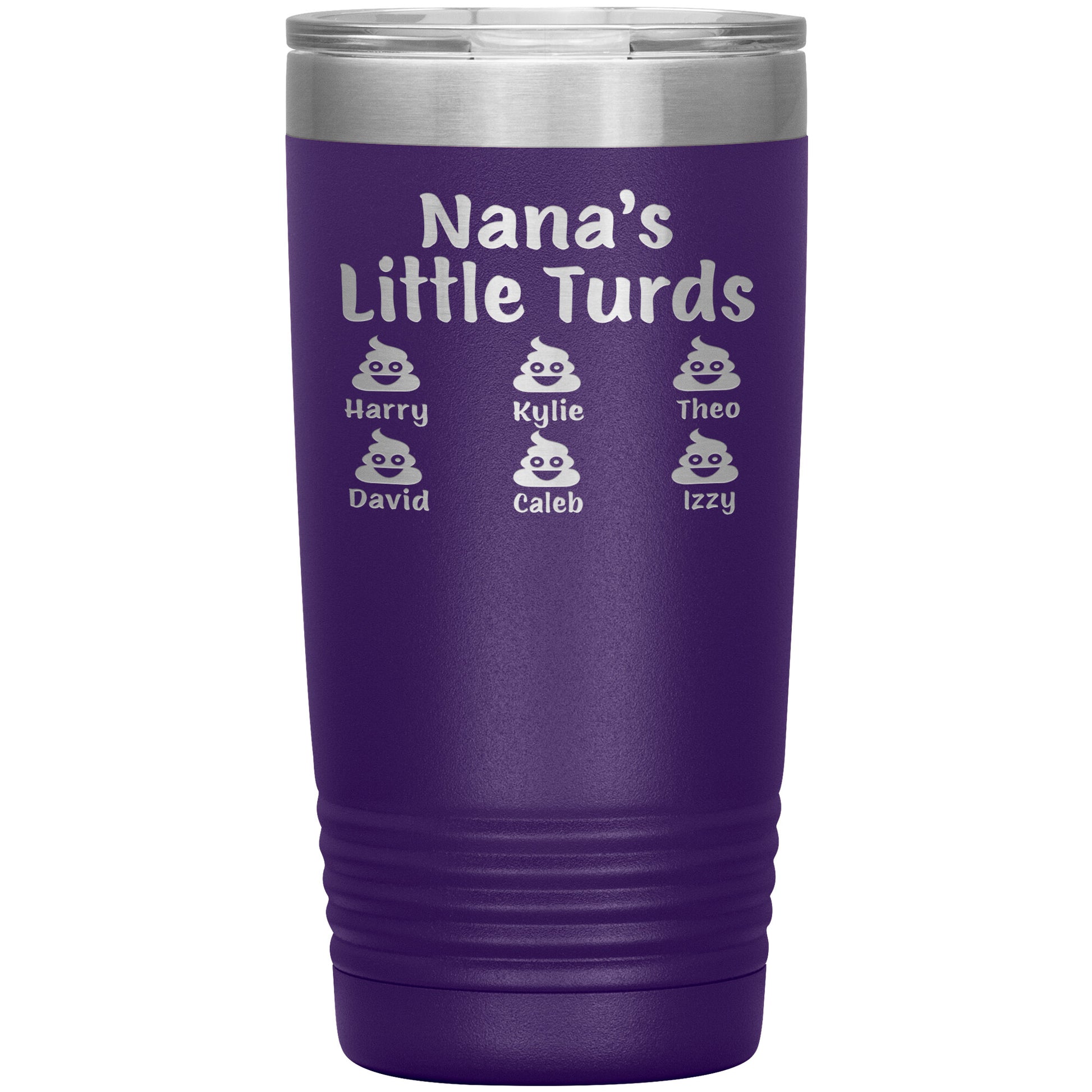 Nana's Little Turds Tumbler