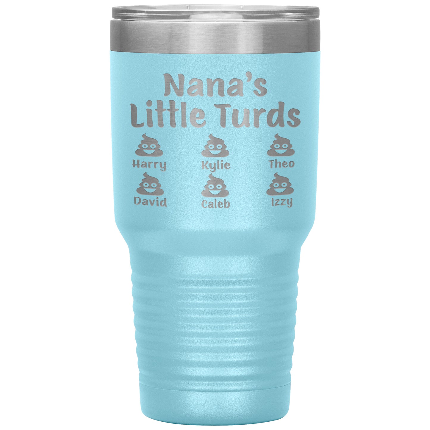Nana's Little Turds Tumbler